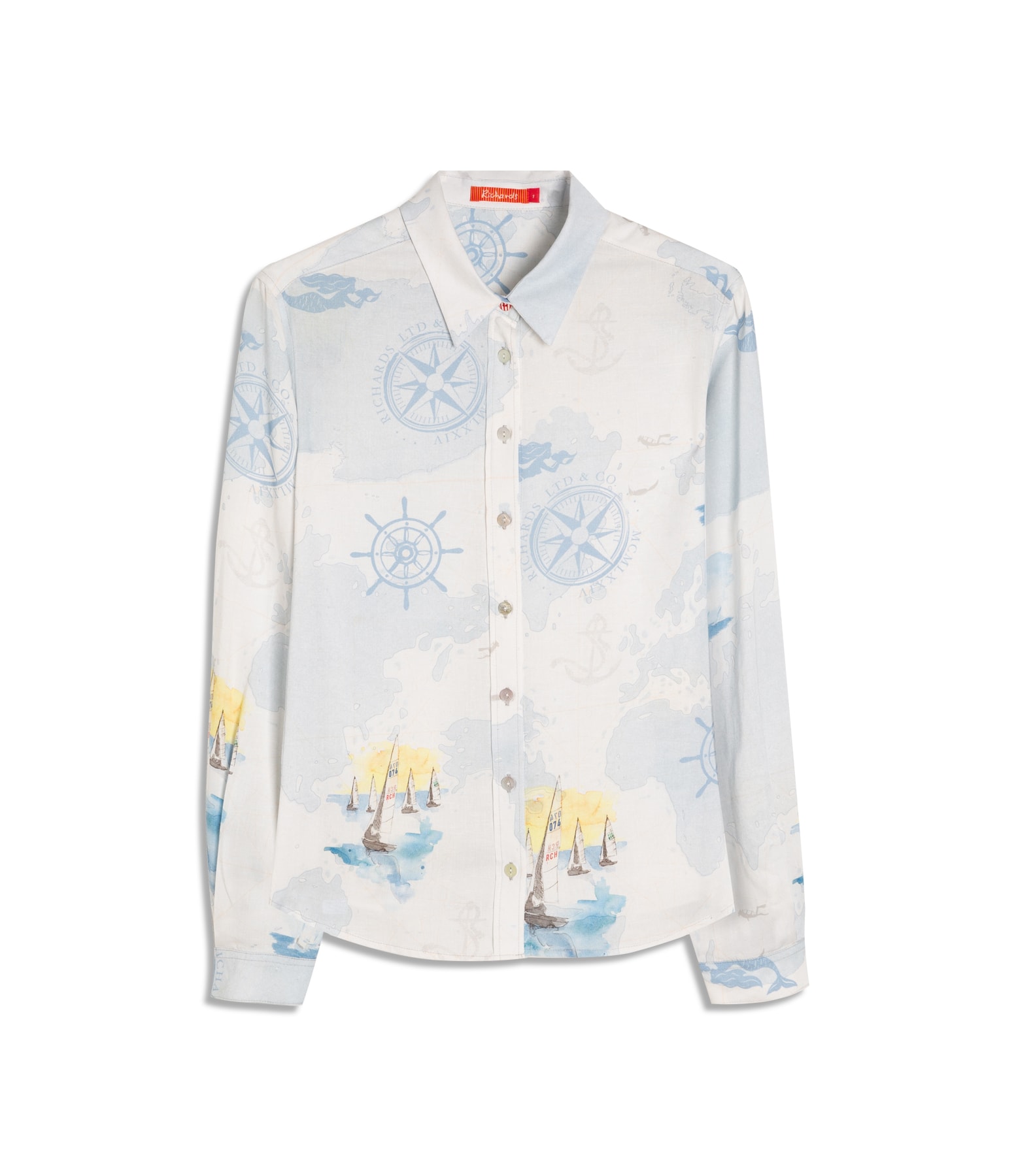 Camisa Sardênia Náutica Linho Branco