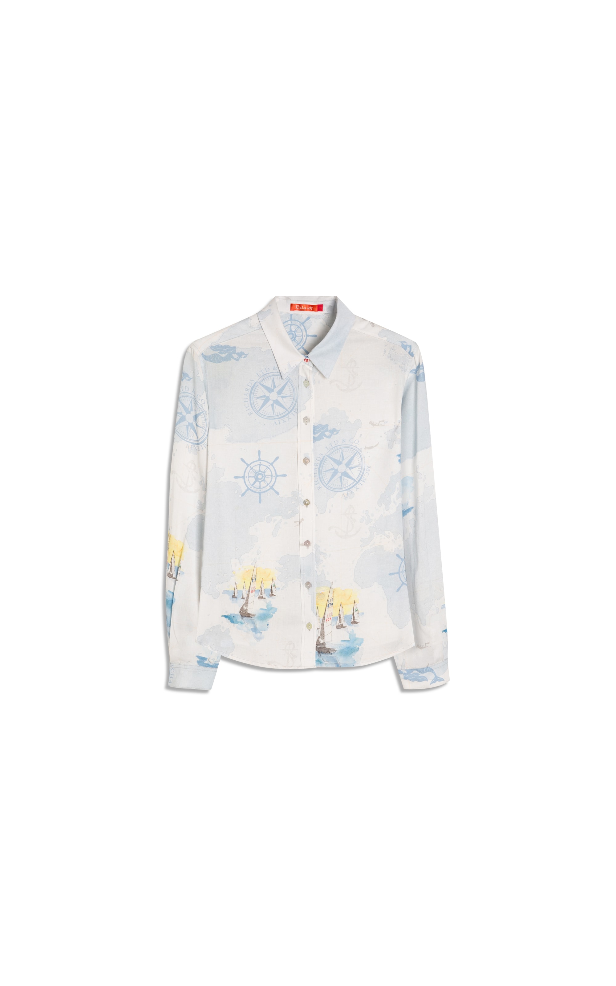 Camisa Sardênia Náutica Linho Branco