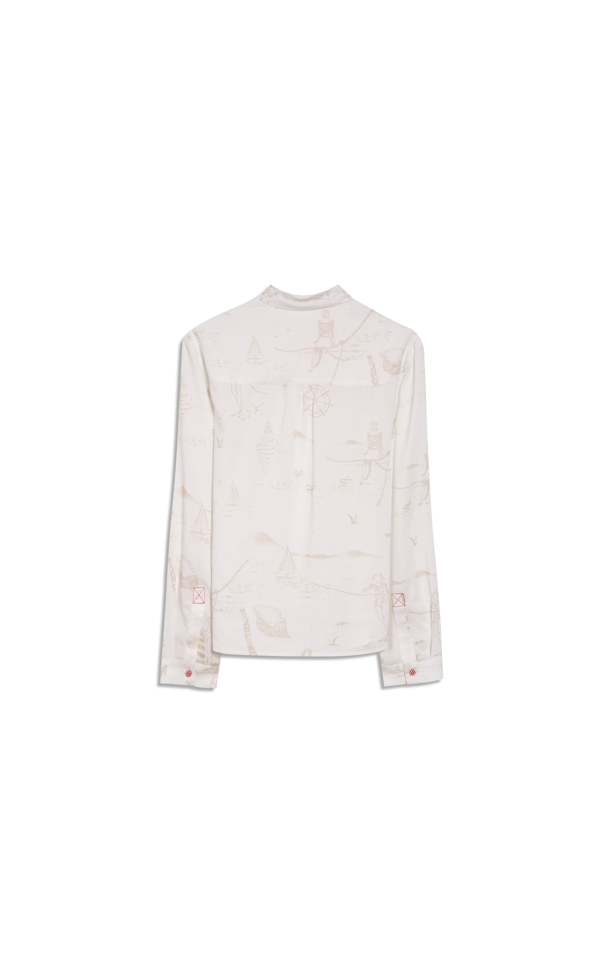 Camisa Sardênia Sailor Linho Areia