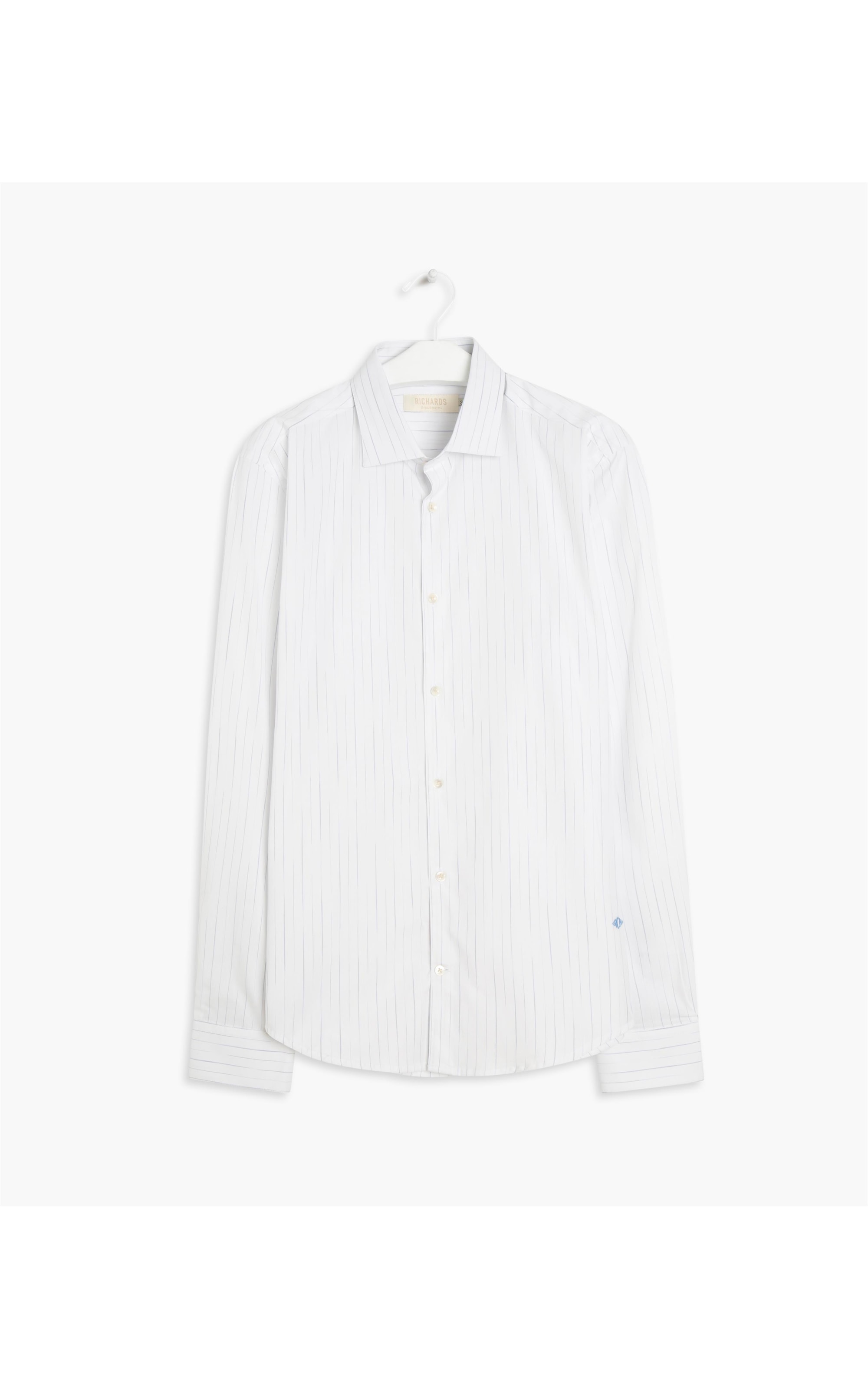 Camisa Seul Listrada Ml Azul Bic