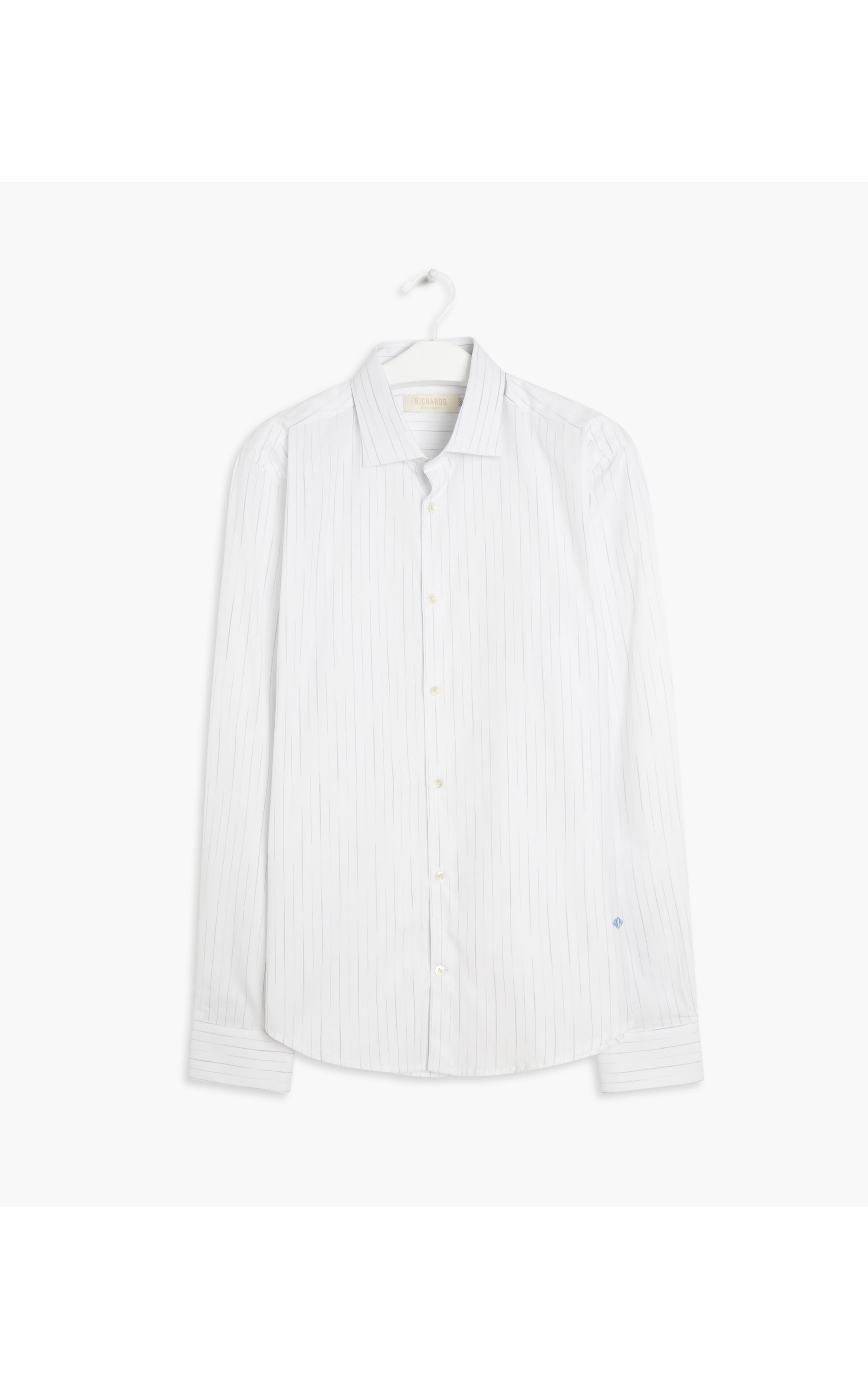 Camisa Seul Listrada Ml Azul Bic