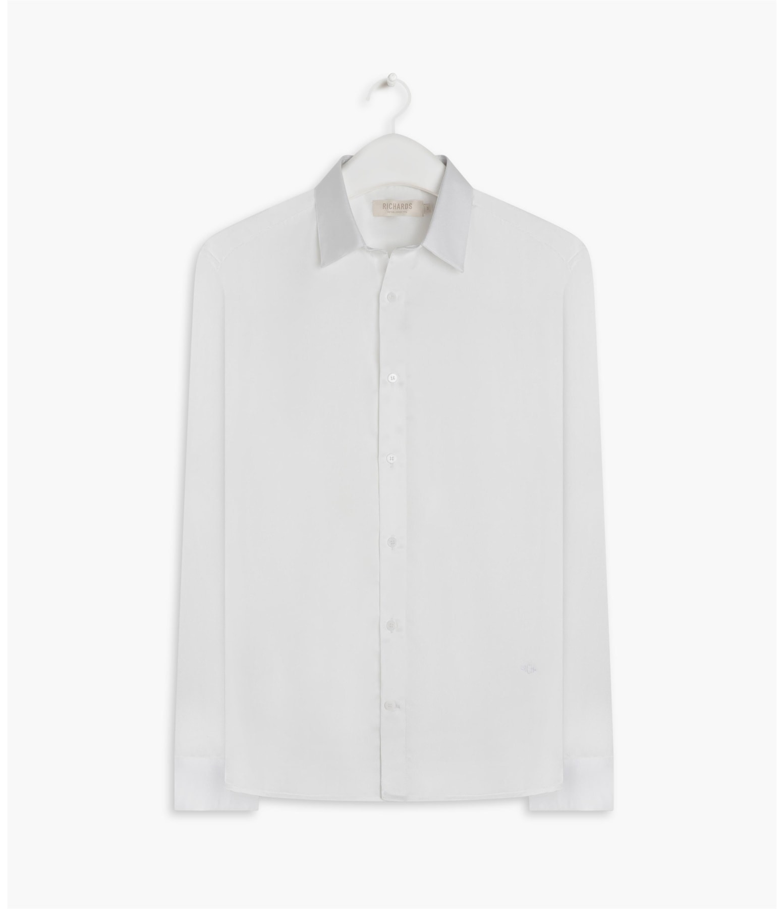 Camisa Sian Liso Ml Branco