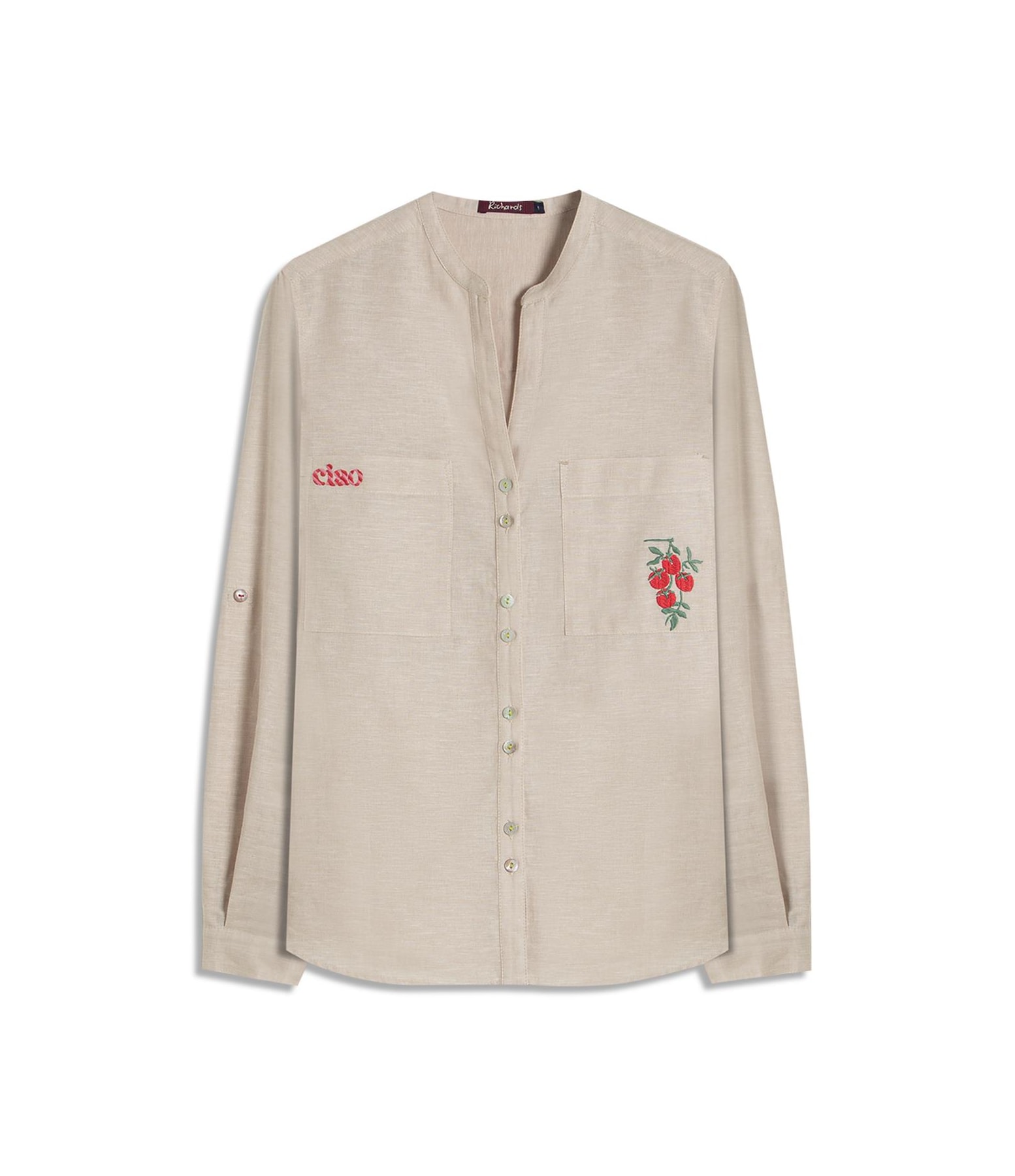Camisa Sicilia Linho Blend Bege