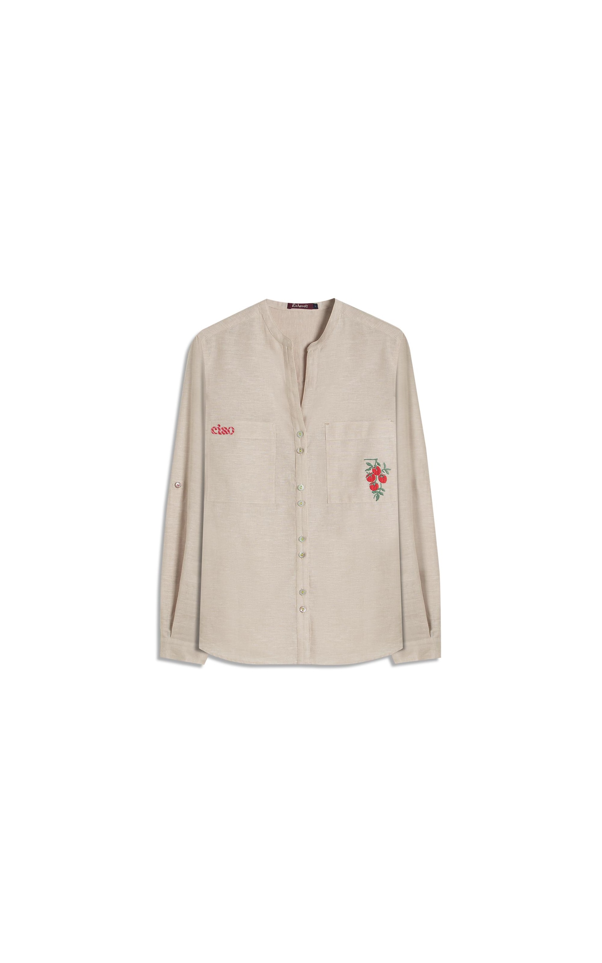 Camisa Sicilia Linho Blend Bege
