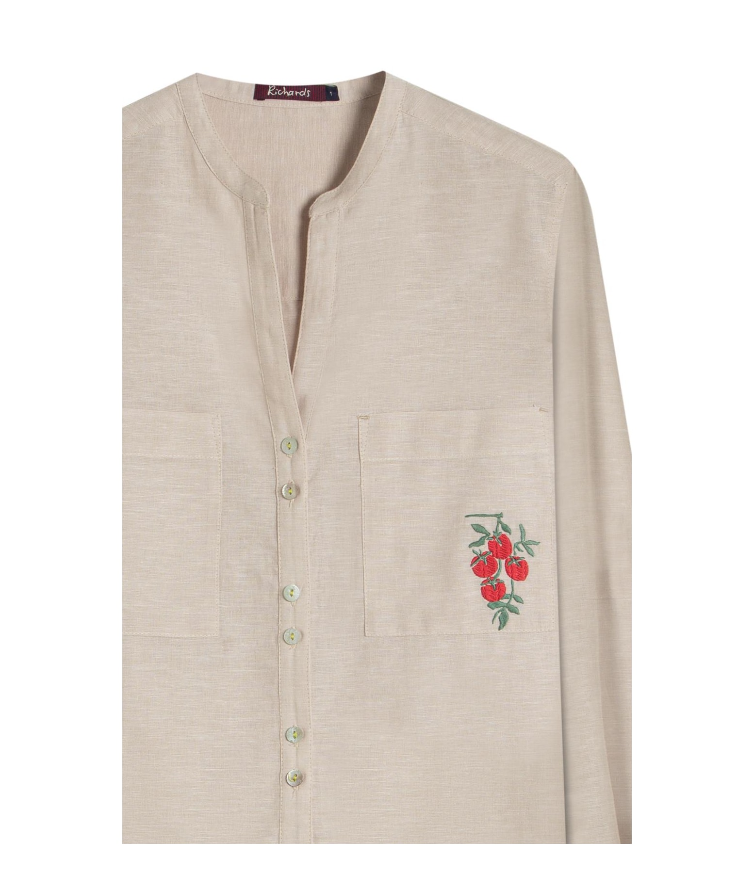 Camisa Sicilia Linho Blend Bege