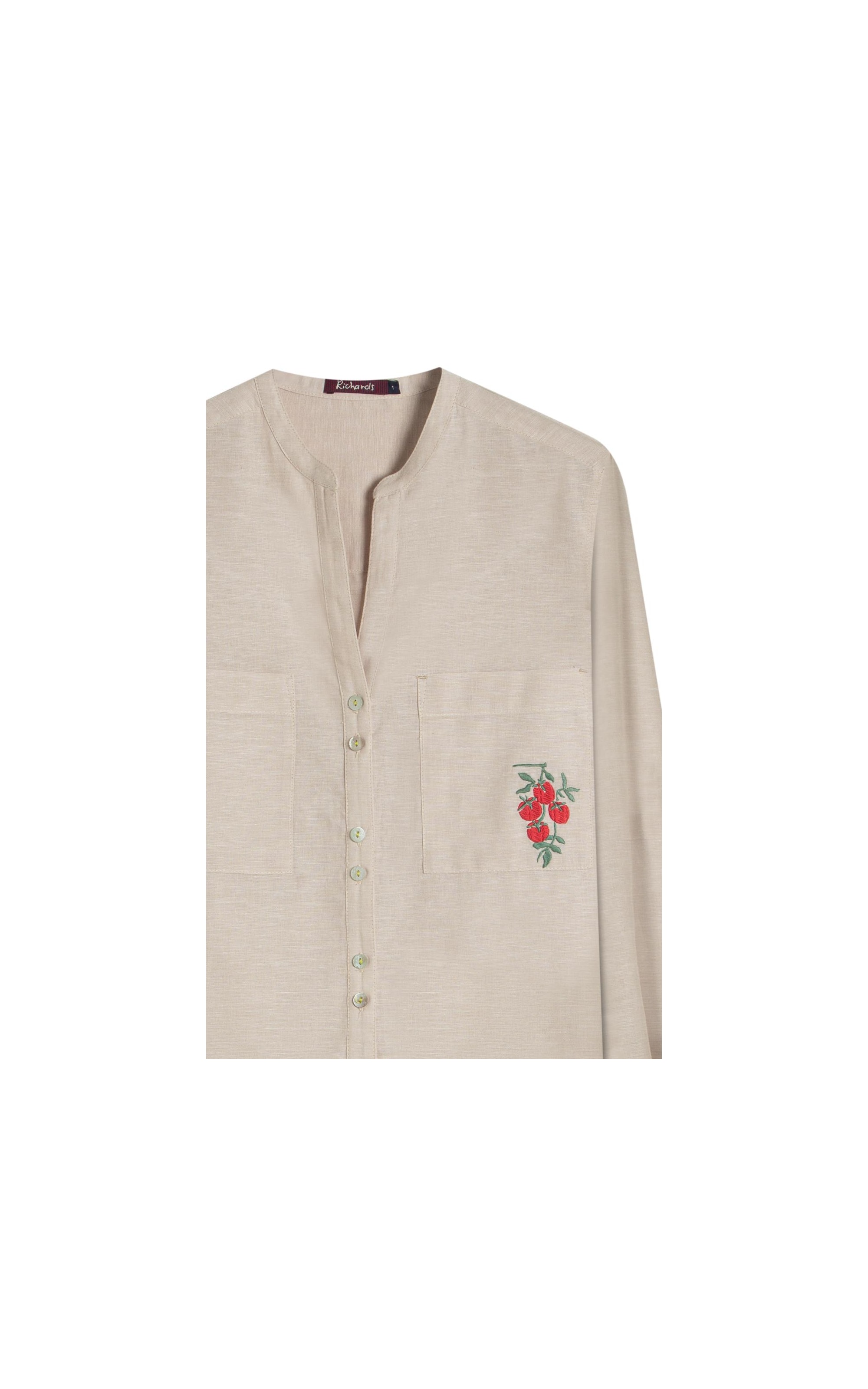 Camisa Sicilia Linho Blend Bege