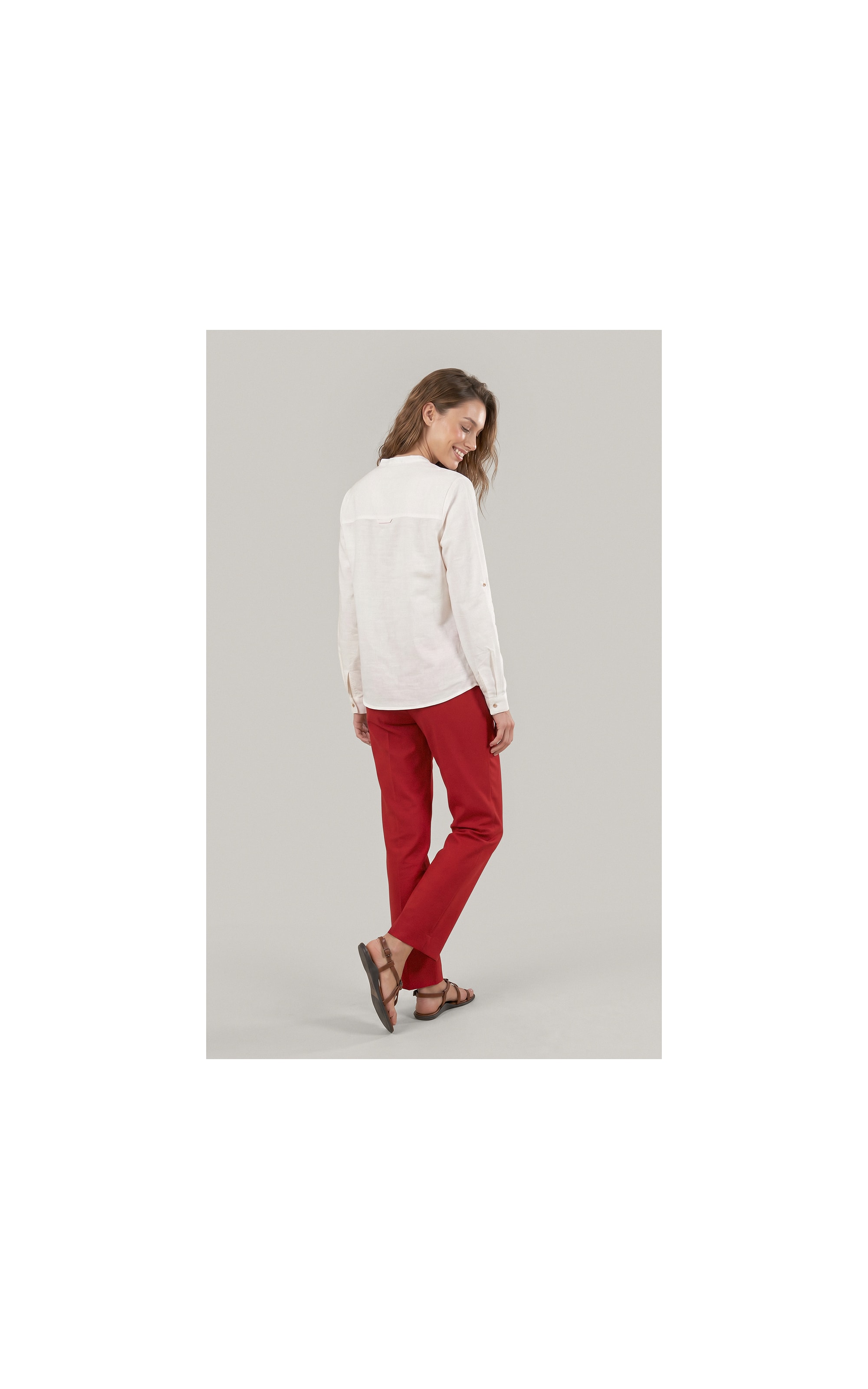 Camisa Sicilia Linho Blend Branco