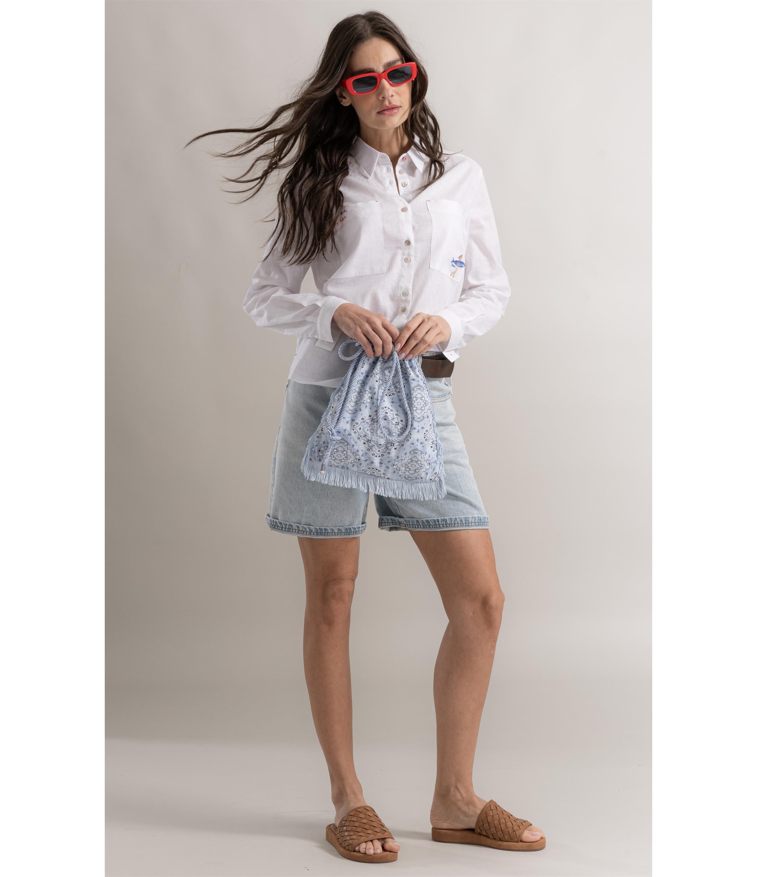 Camisa Sicilia Linho Branco