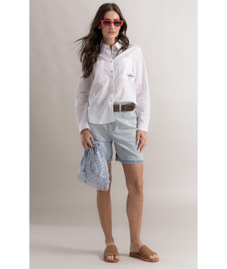 Camisa Sicilia Linho Branco