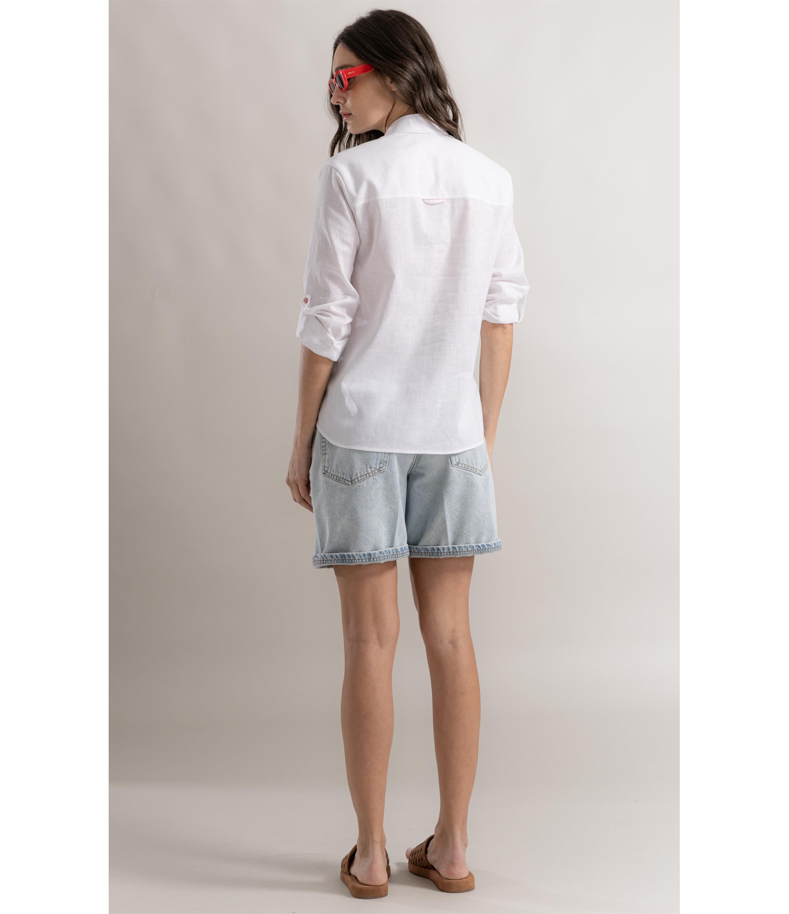Camisa Sicilia Linho Branco