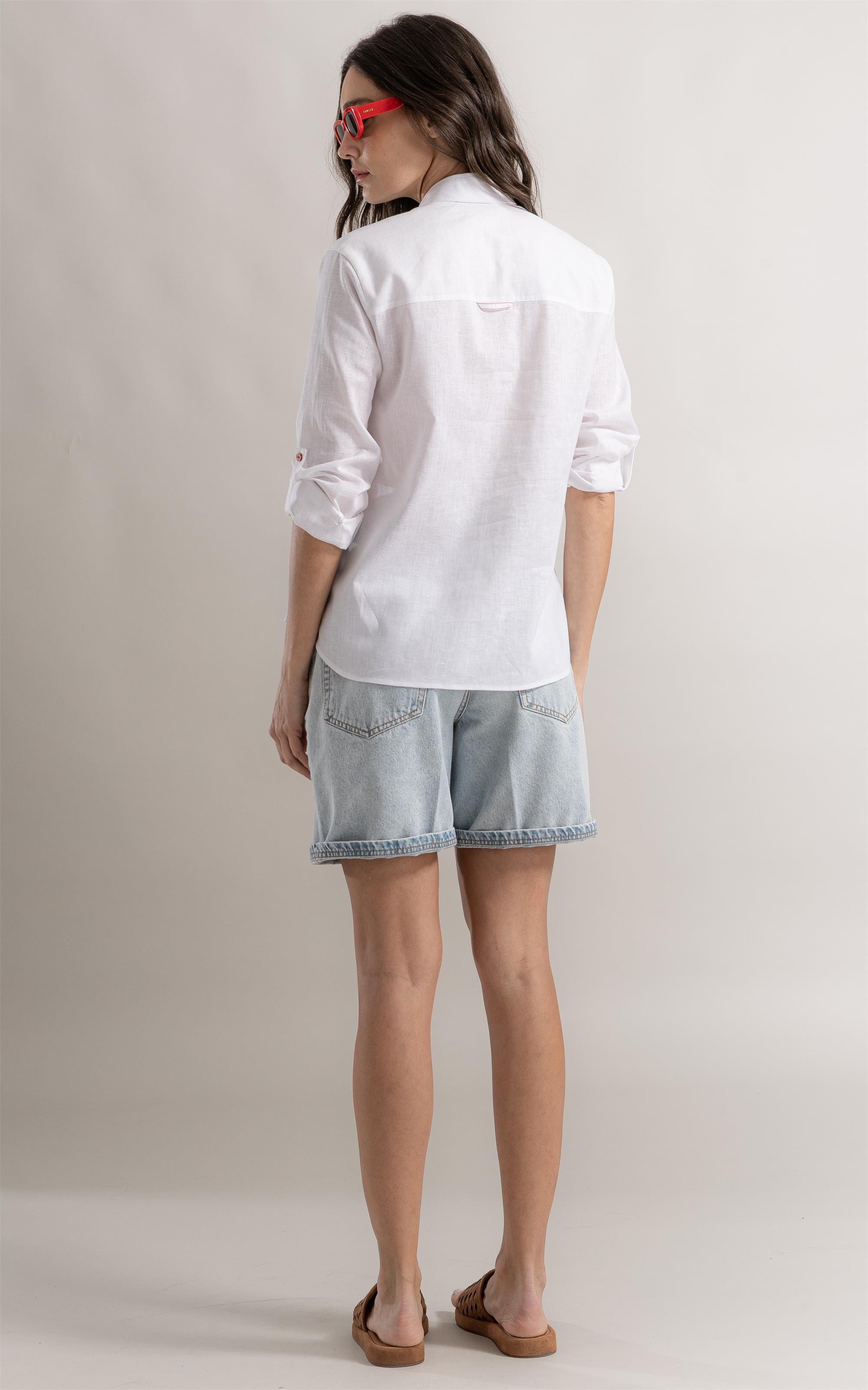Camisa Sicilia Linho Branco