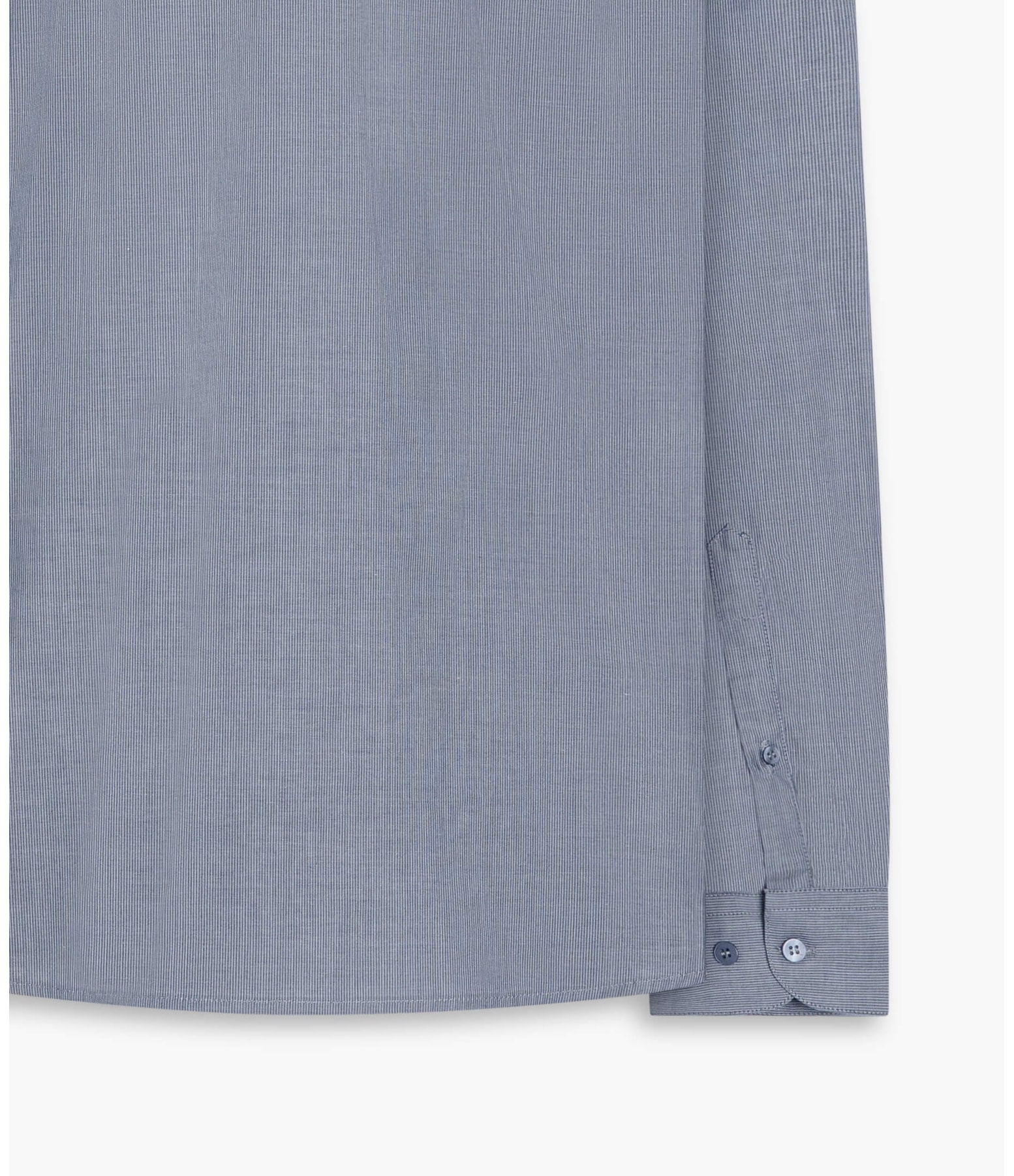 Camisa Single Striped Ml Dark Navy