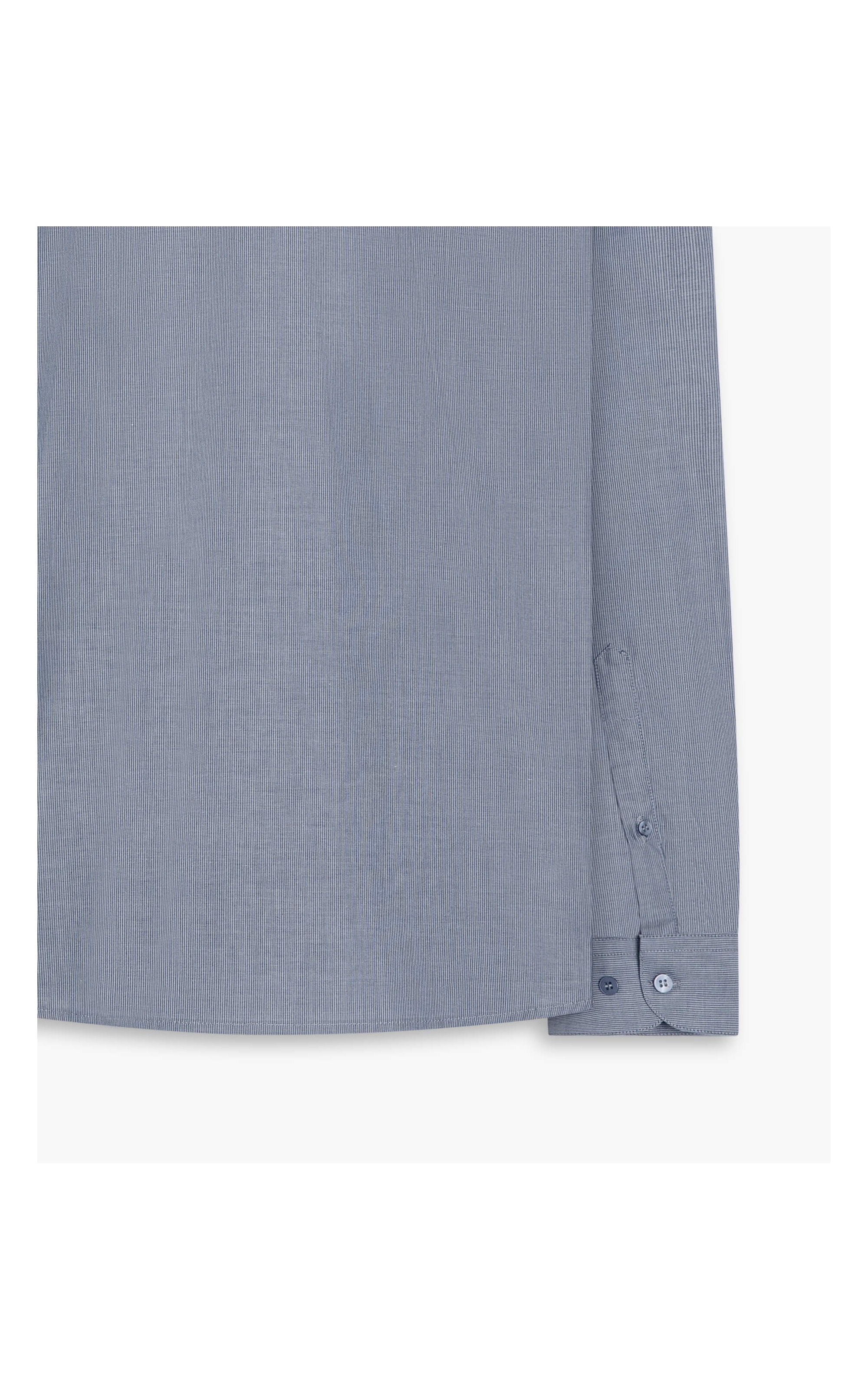Camisa Single Striped Ml Dark Navy