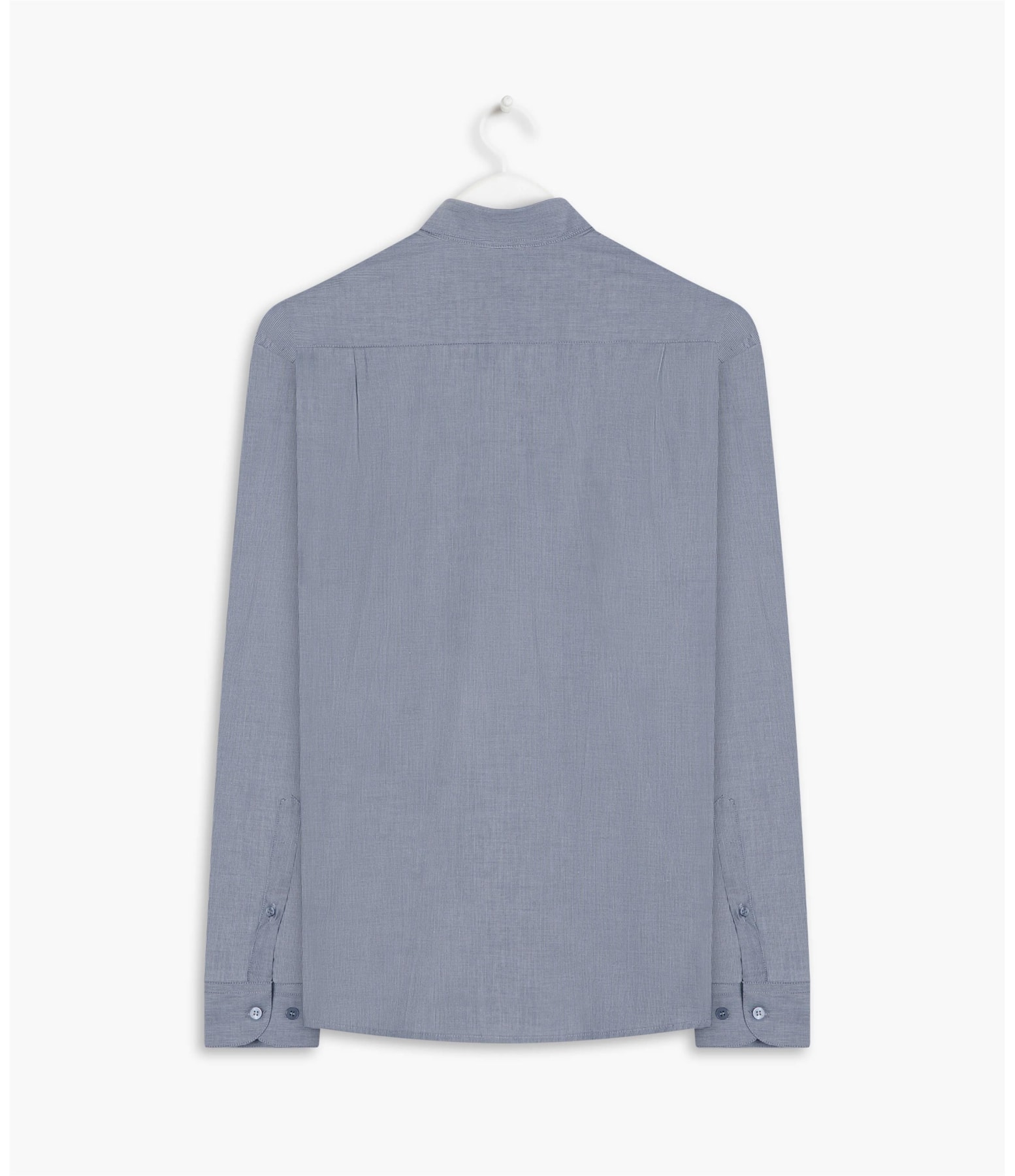 Camisa Single Striped Ml Dark Navy