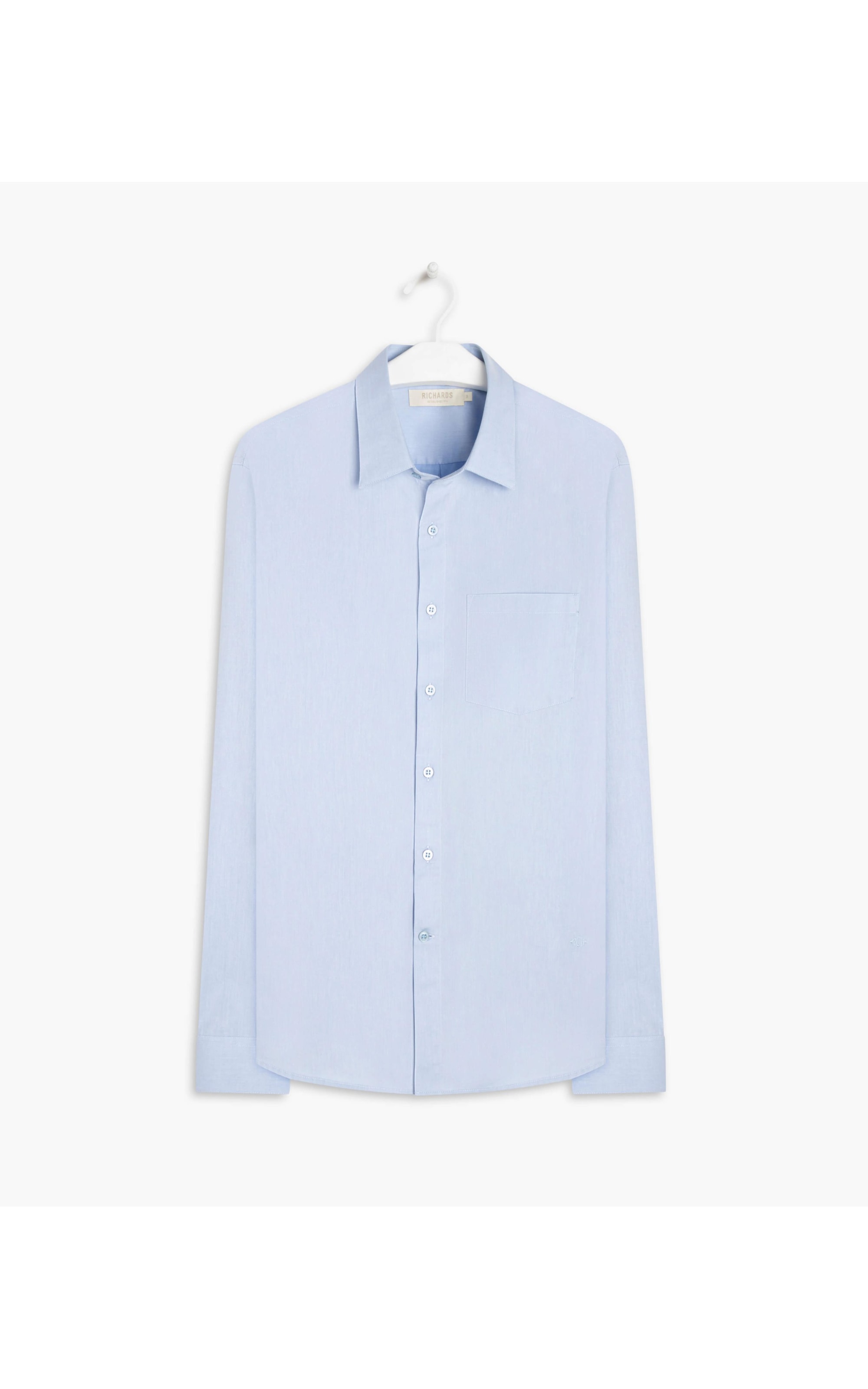 Camisa Skin Ml Azul Bic