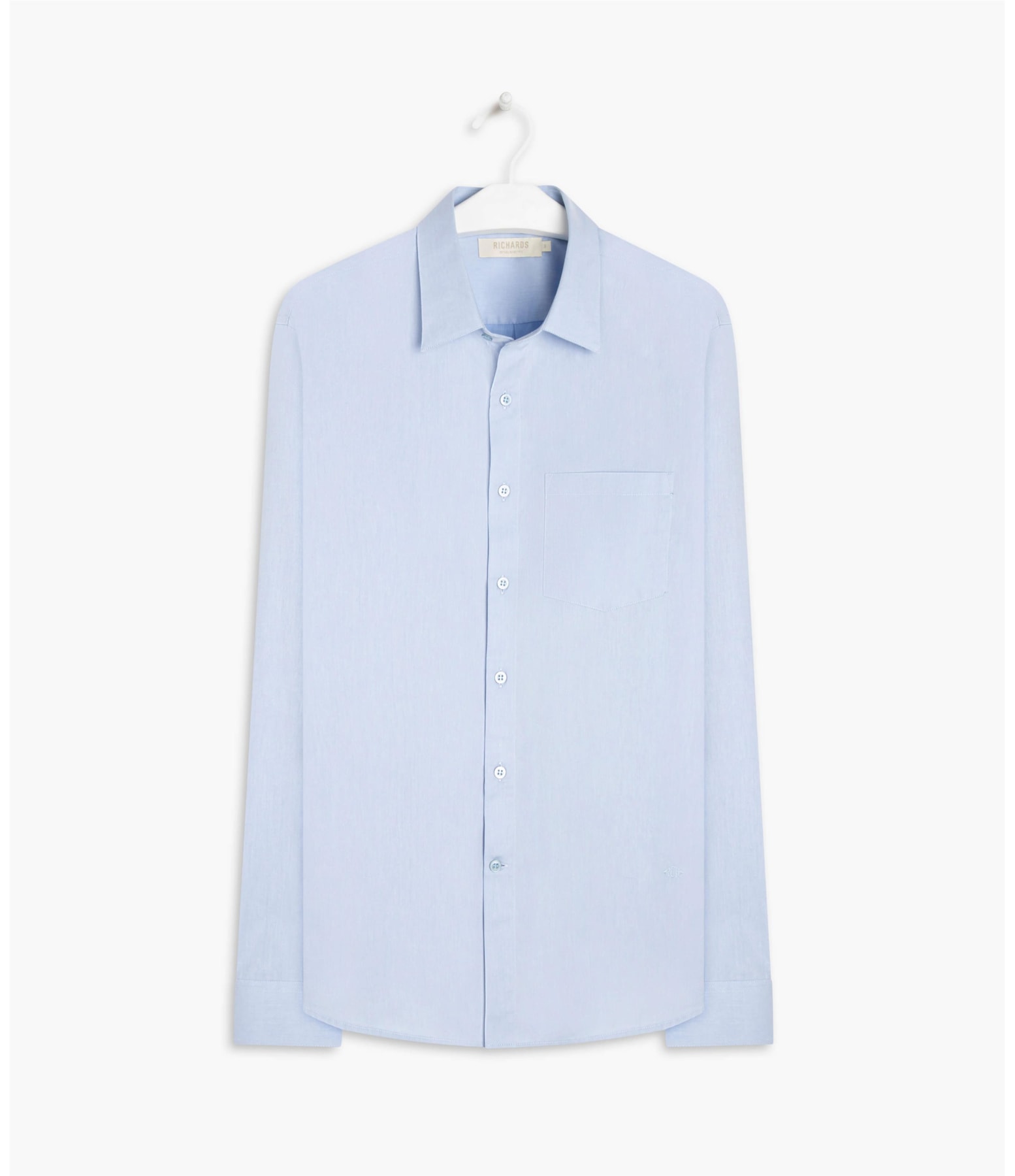 Camisa Skin Ml Azul Bic