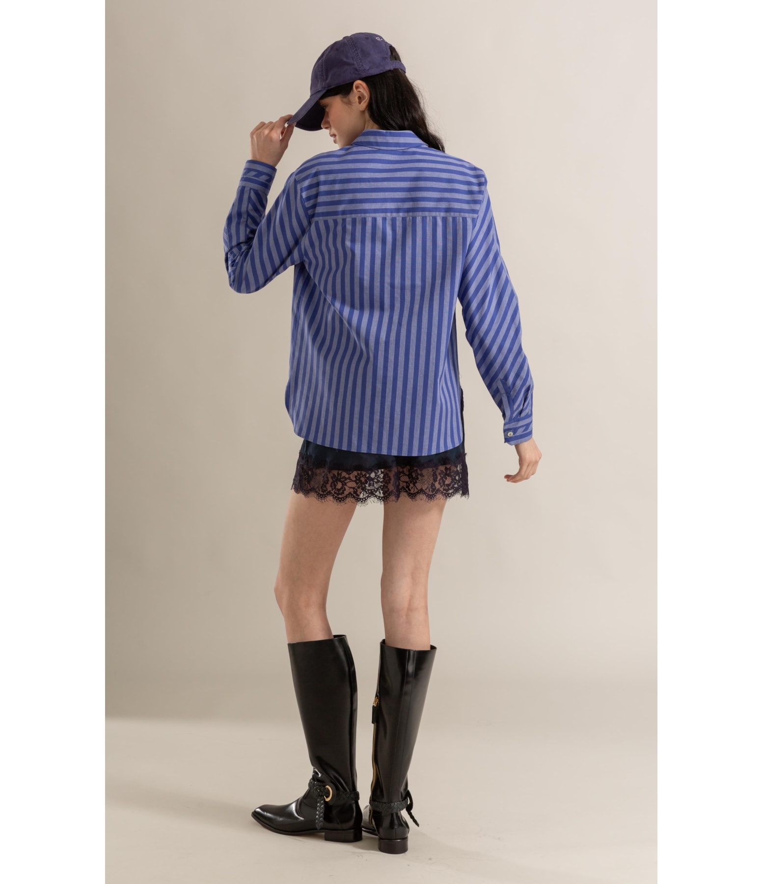 Camisa Sloan Algodão Azul Bic