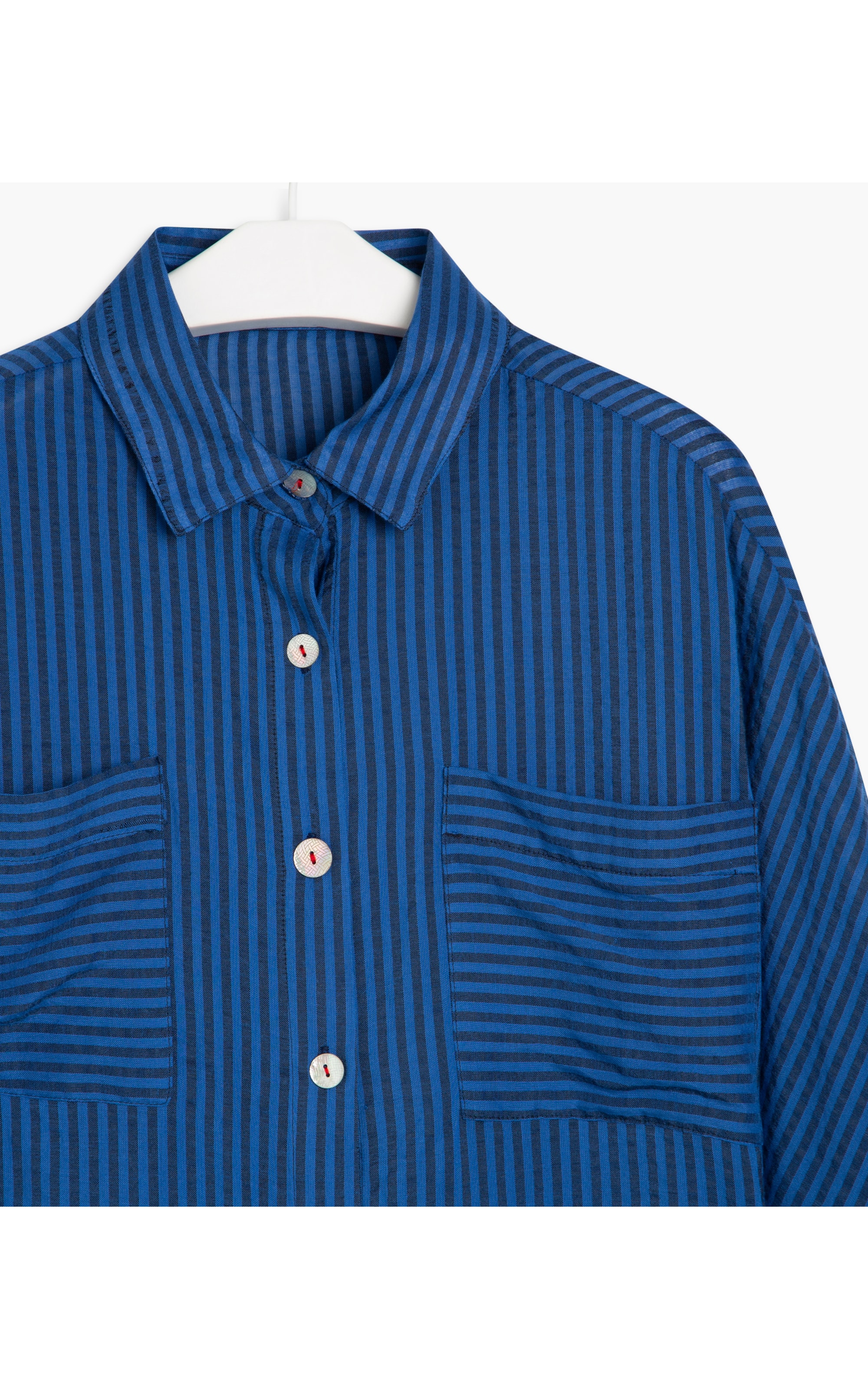Camisa Soul Blue Lines Ml Royal