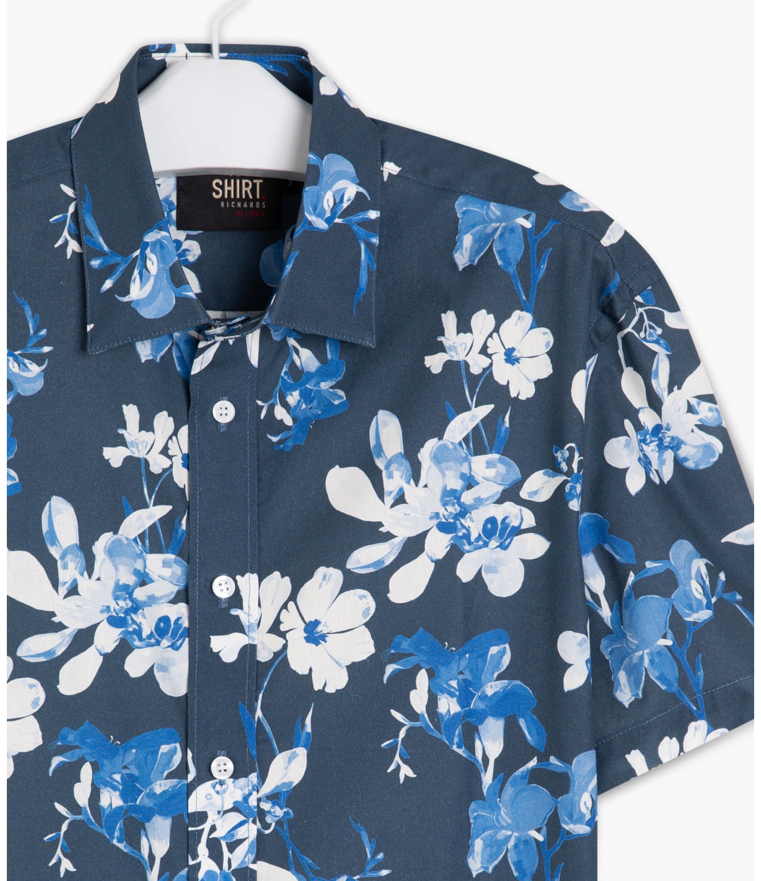 Camisa Sphere Flower Estampada Mc Marinho
