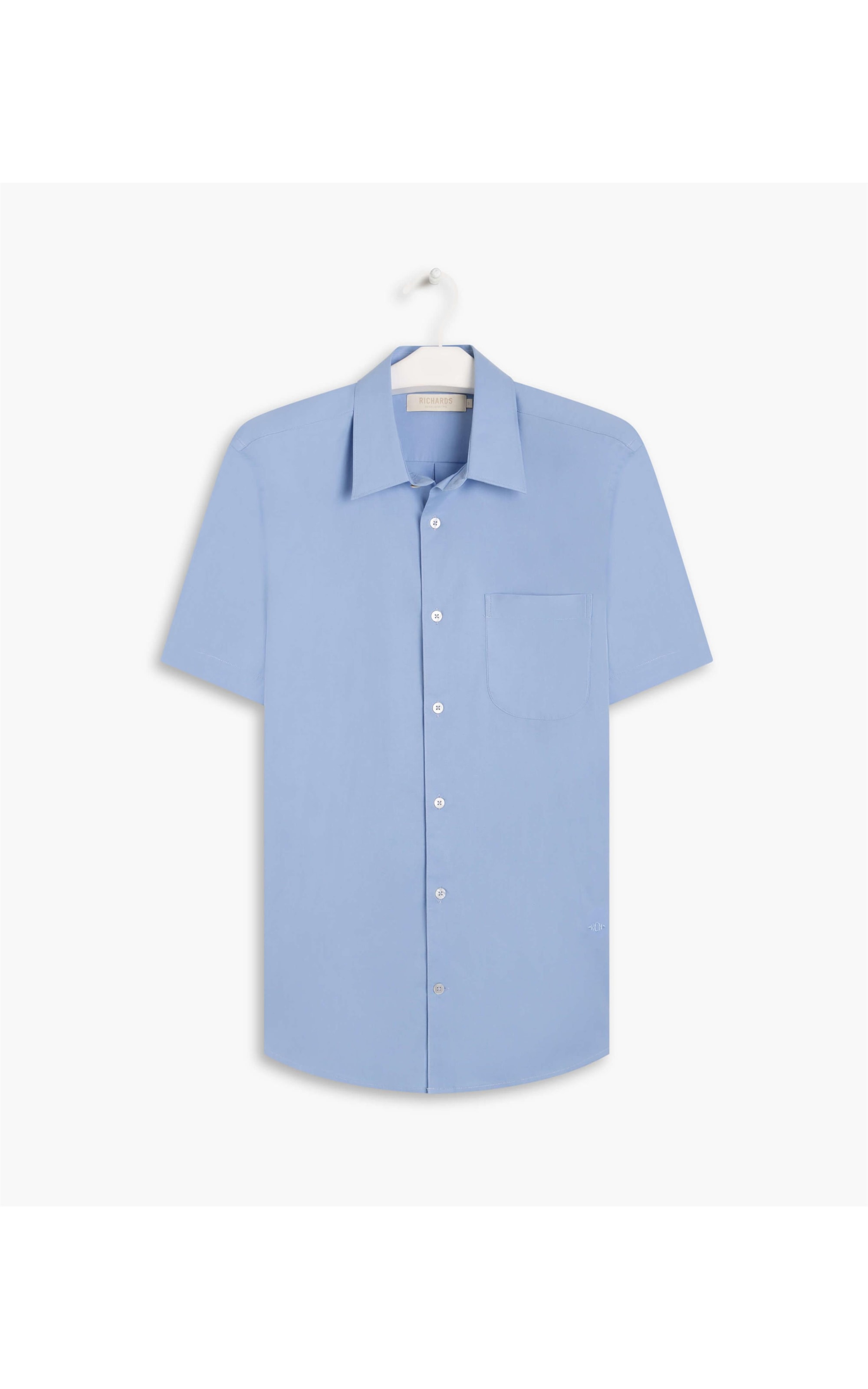 Camisa Strech Lisa Mc Azul Cinzentado