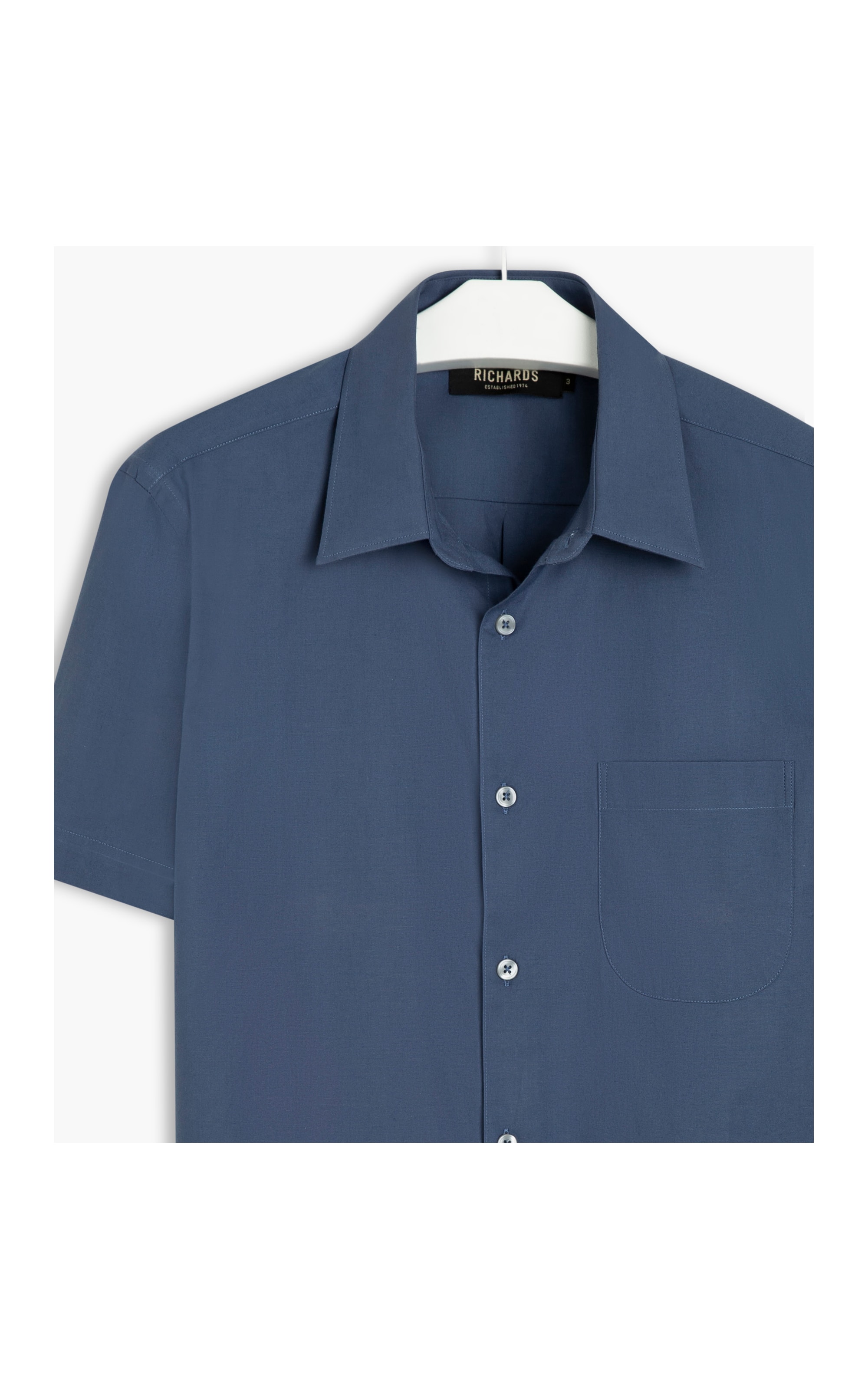 Camisa Strech Lisa Mc Azul Marinho