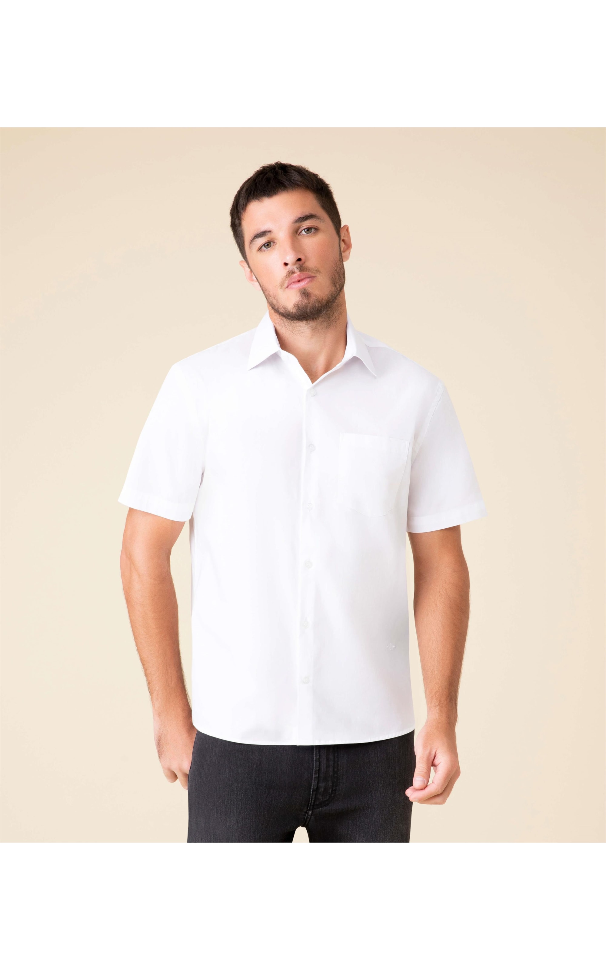 Camisa Stretch Lisa Mc Branco