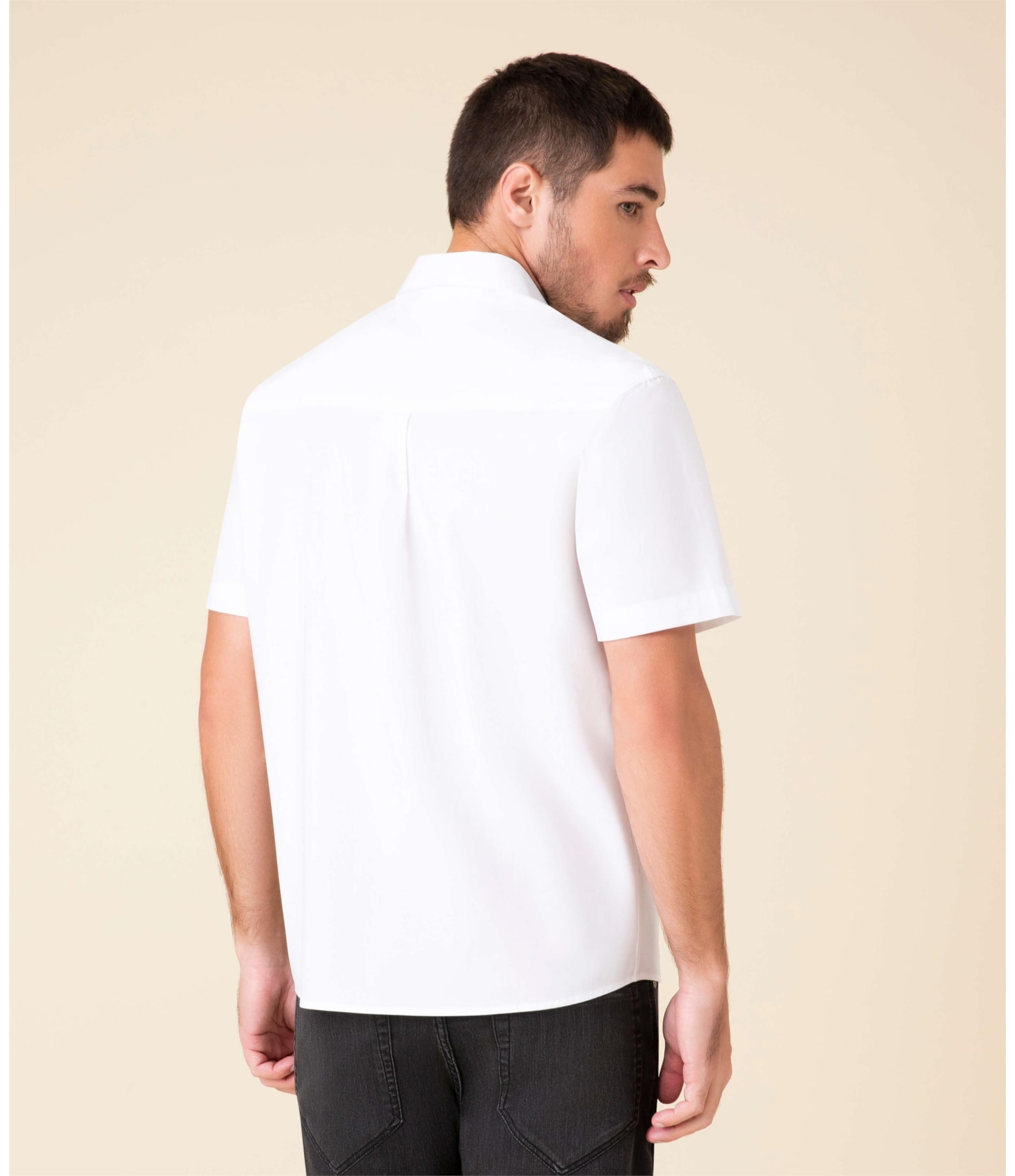Camisa Stretch Lisa Mc Branco