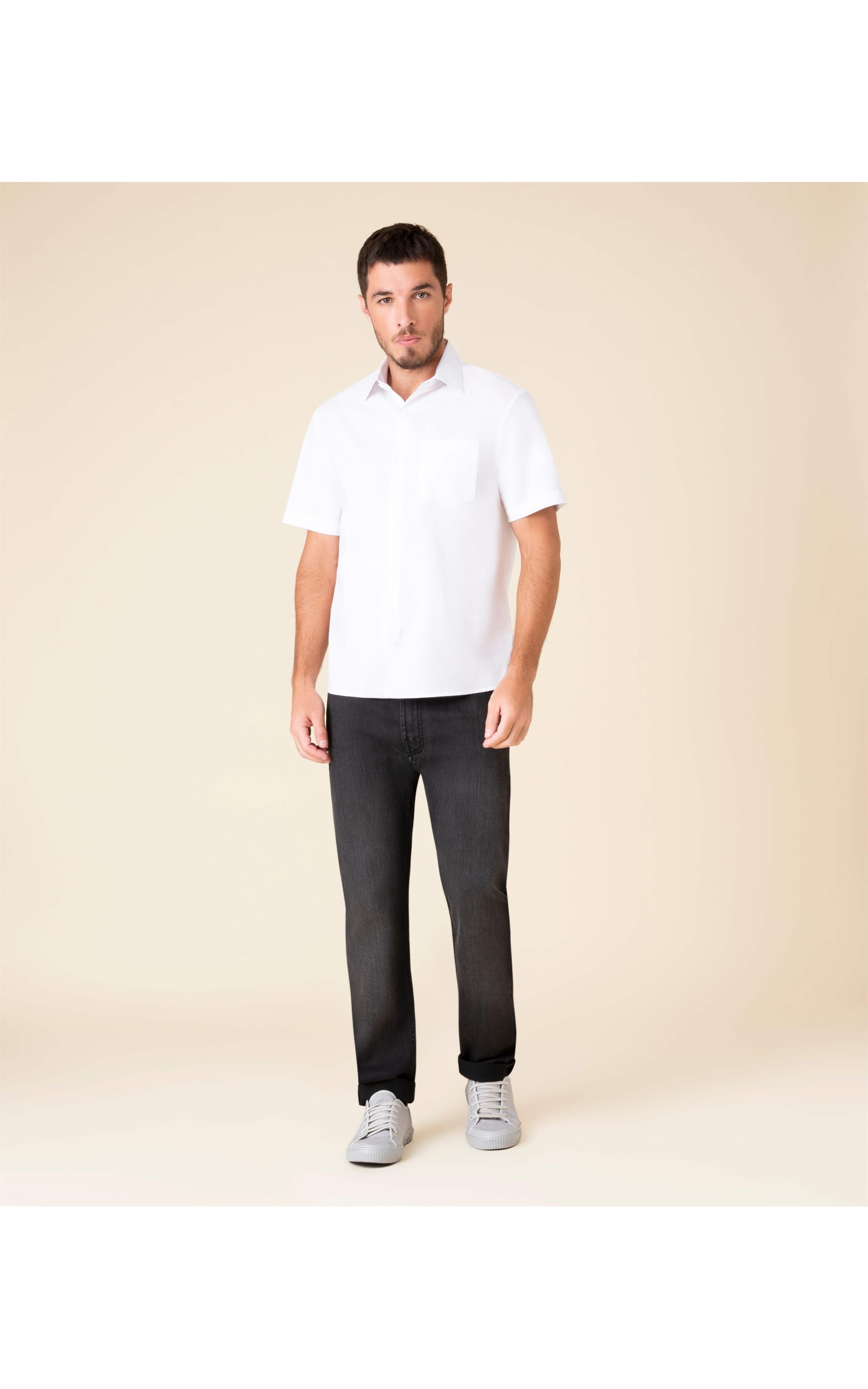 Camisa Stretch Lisa Mc Branco