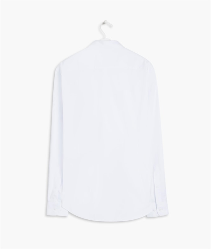 Camisa Stretch Lisa Ml Branco