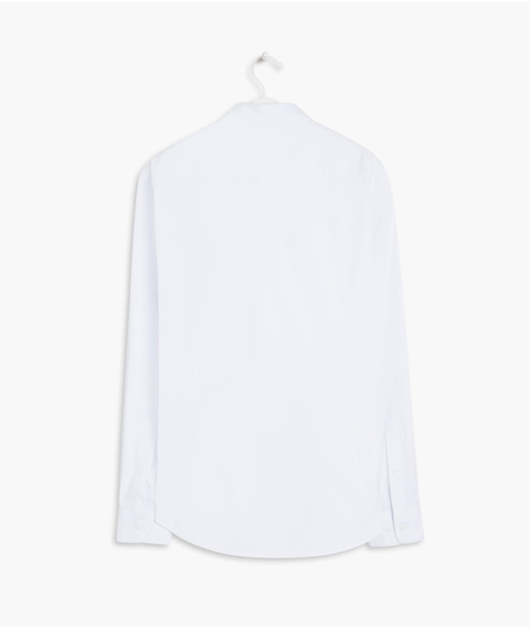 Camisa Stretch Lisa Ml Branco