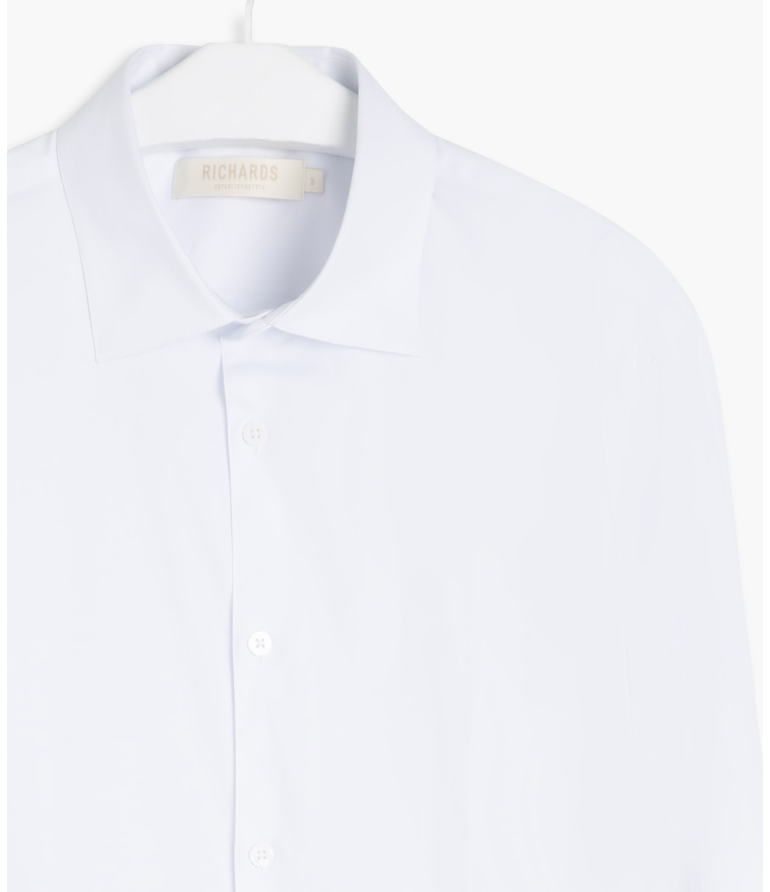 Camisa Stretch Lisa Ml Branco
