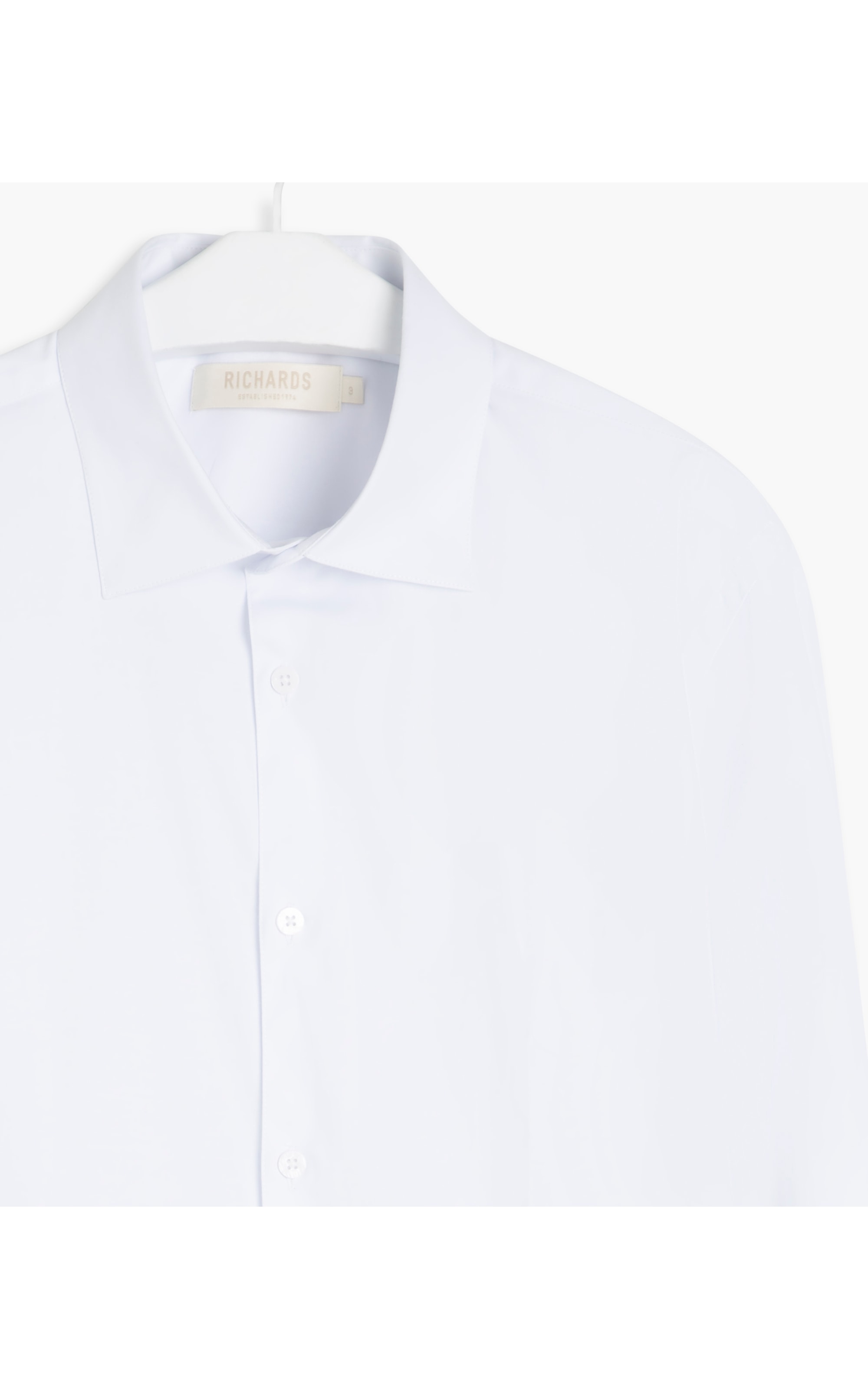 Camisa Stretch Lisa Ml Branco