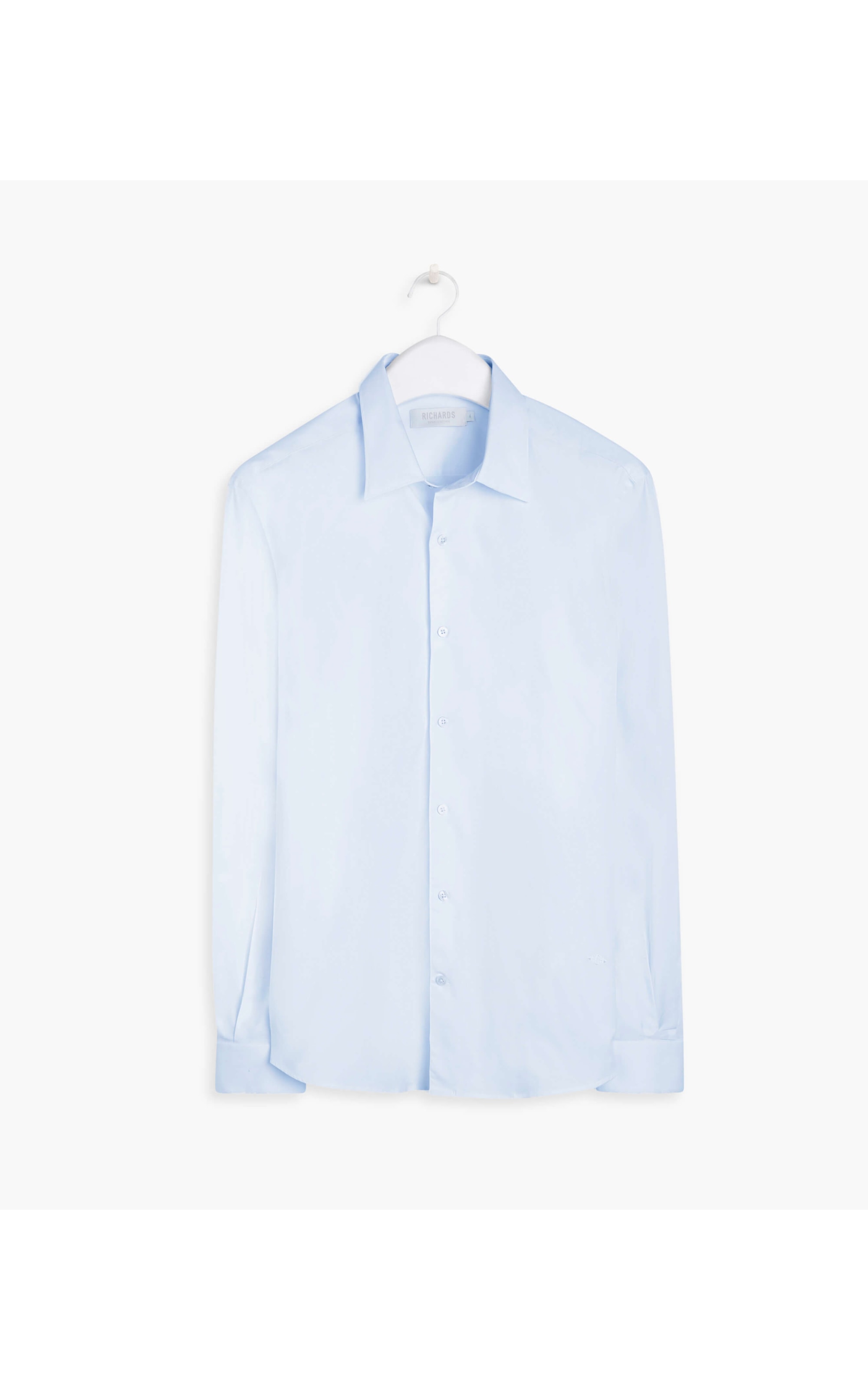 Camisa Stretch Tr Lisa Ml Azul
