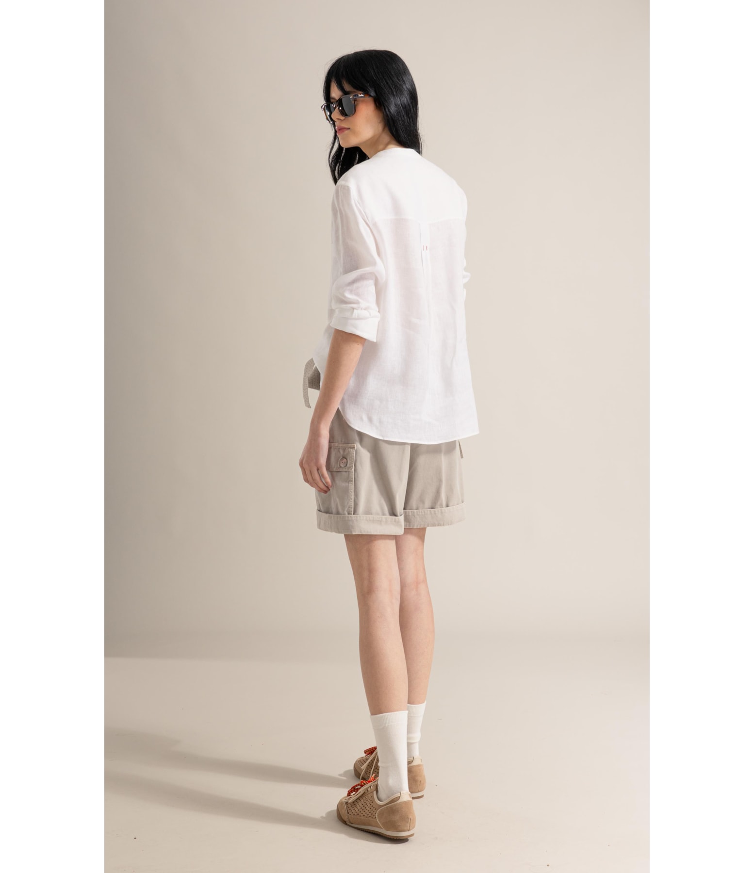 Camisa Strike Linho Branco