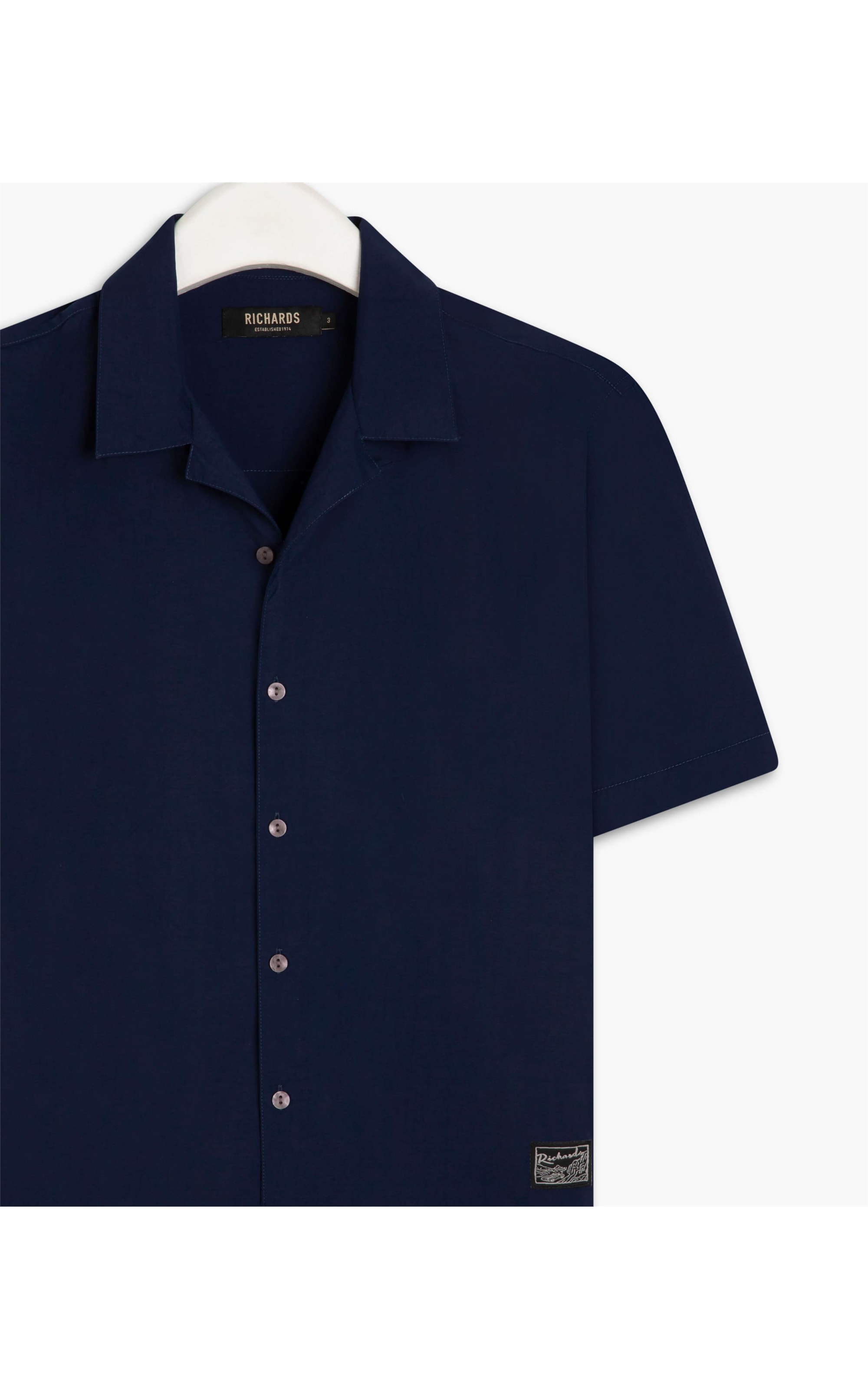 Camisa Summer Amni Mc Dark Navy