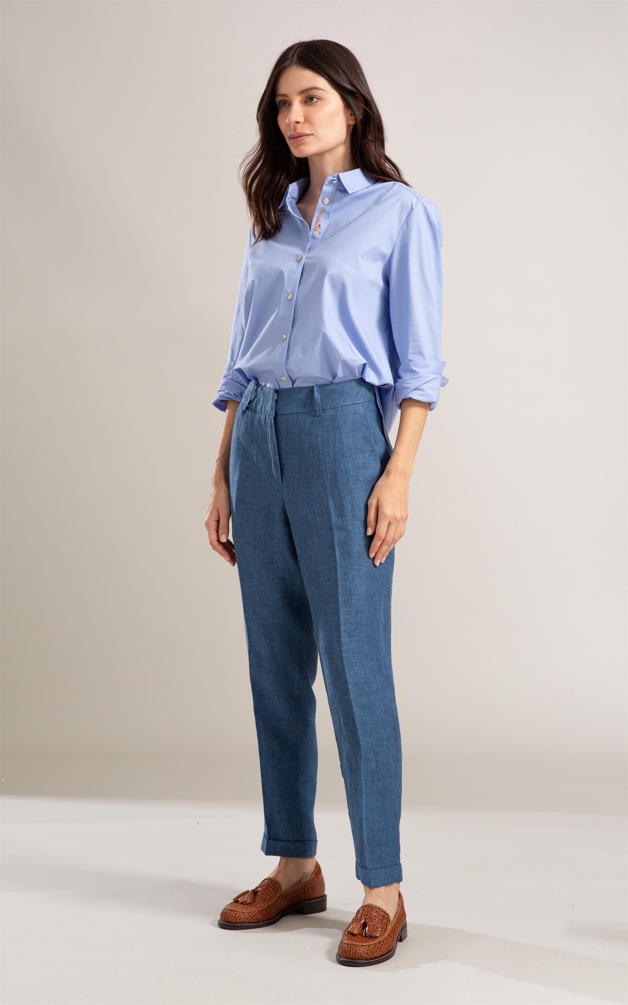 Camisa Swin Algodao Lavanda