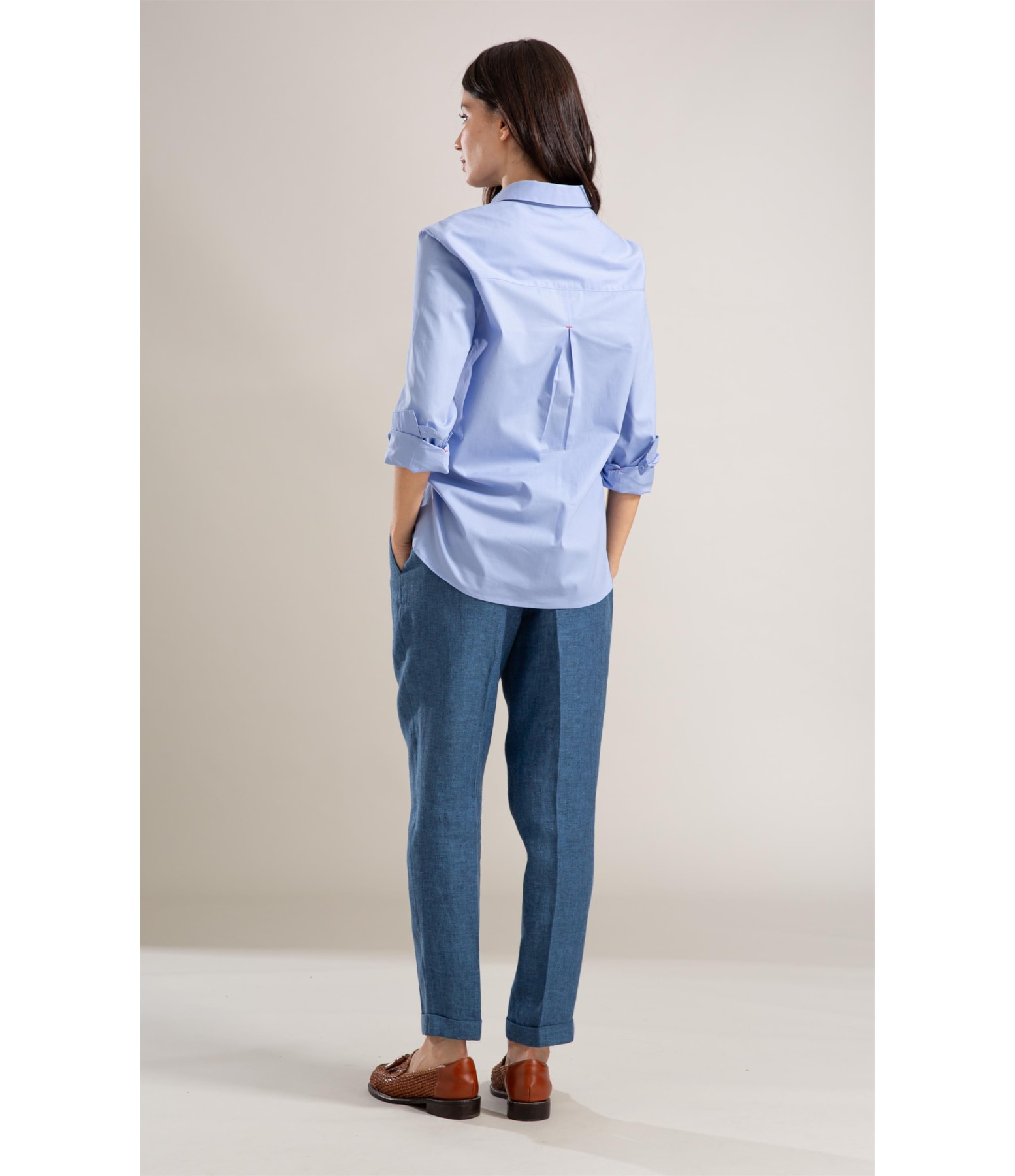 Camisa Swin Algodao Lavanda