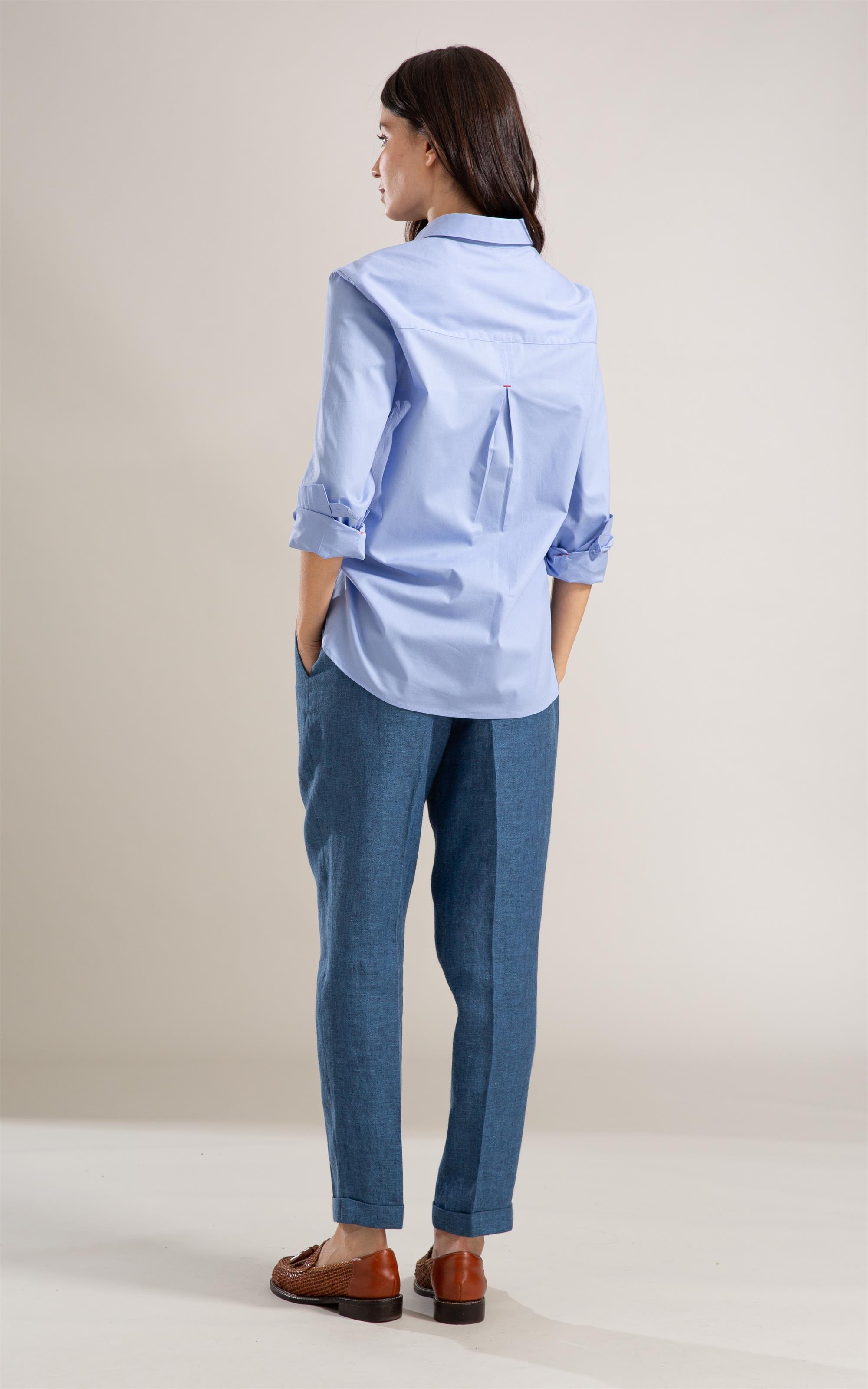 Camisa Swin Algodao Lavanda