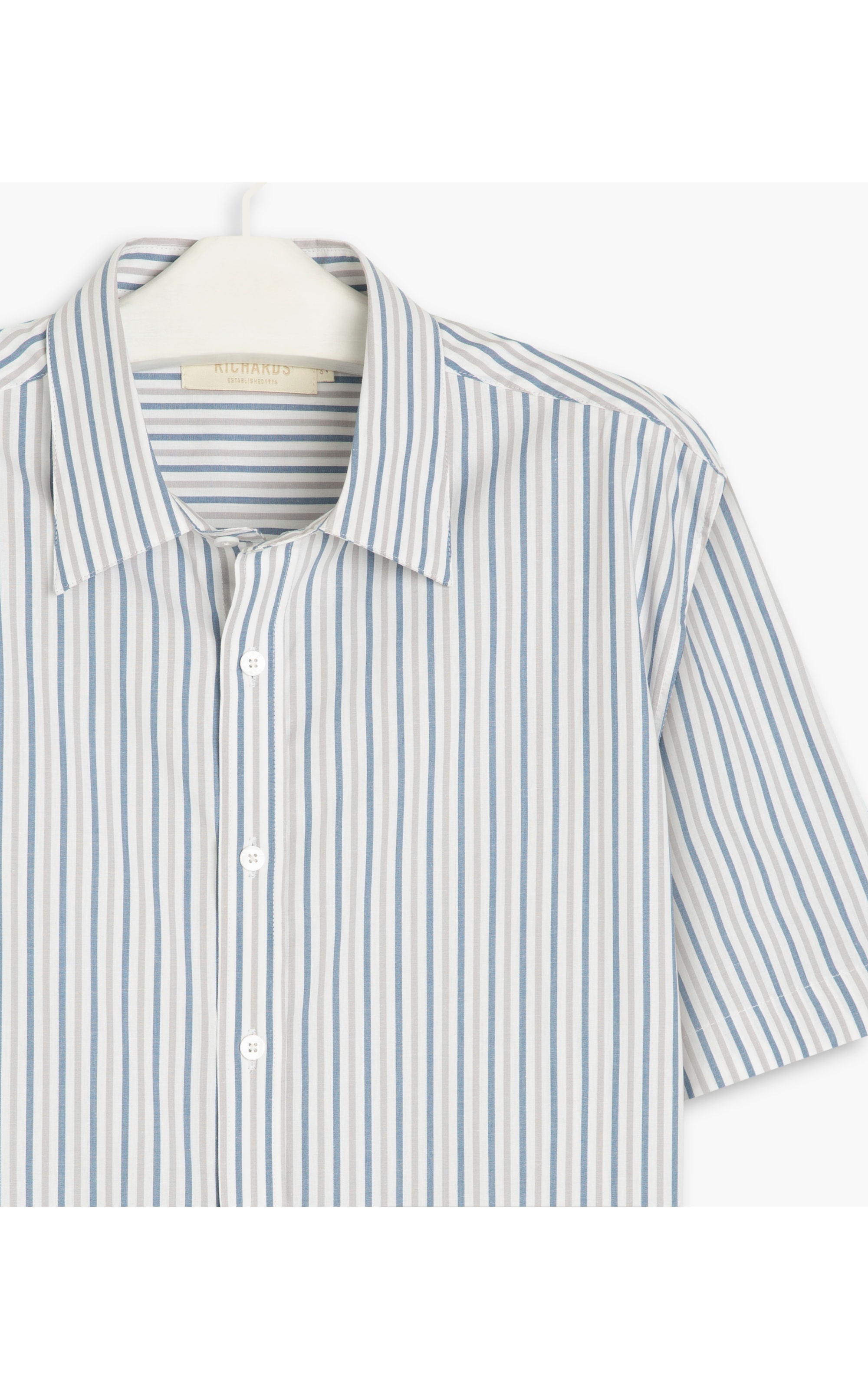Camisa Tailoring Galles Mc Azul Pervante