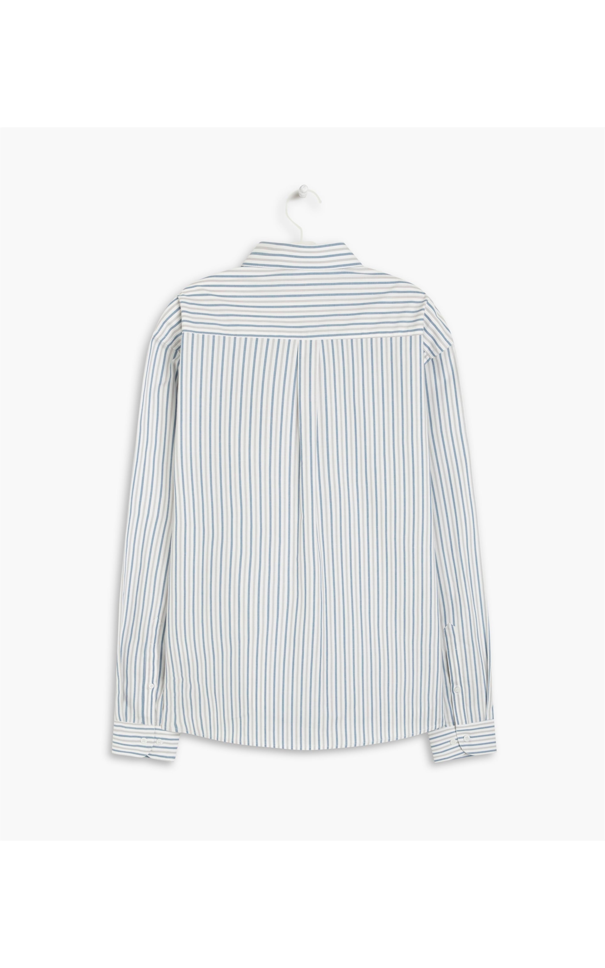 Camisa Tailoring Galles Ml Azul Pervante