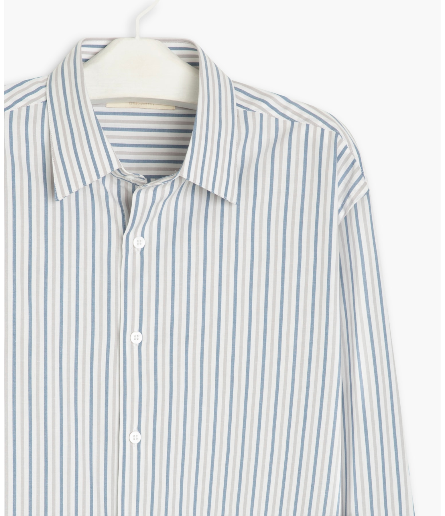 Camisa Tailoring Galles Ml Azul Pervante