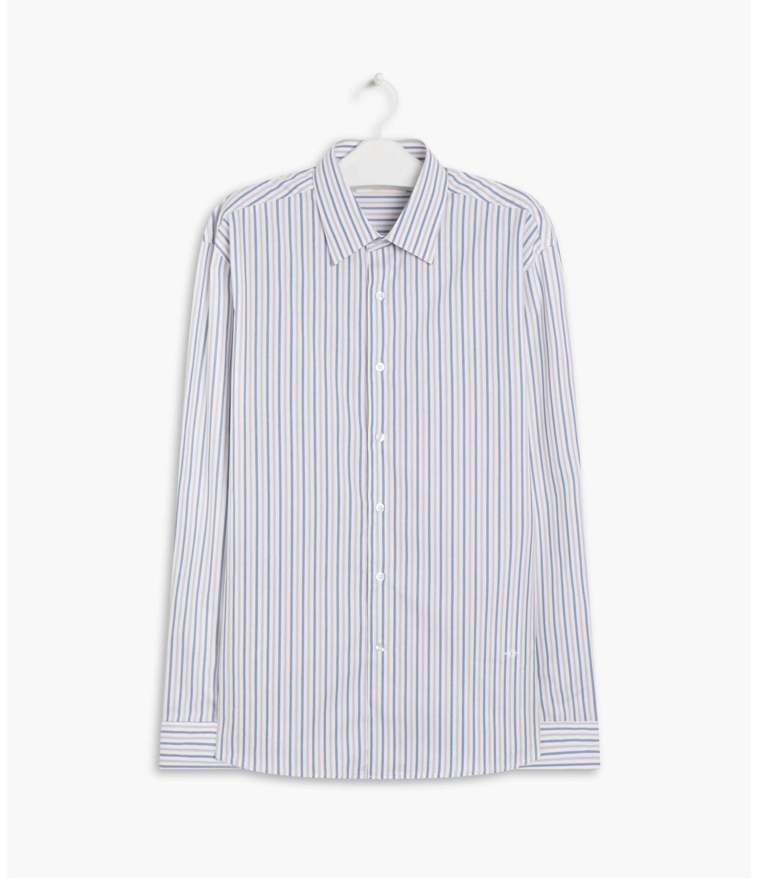 Camisa Tailoring Galles Ml Azul Pervante