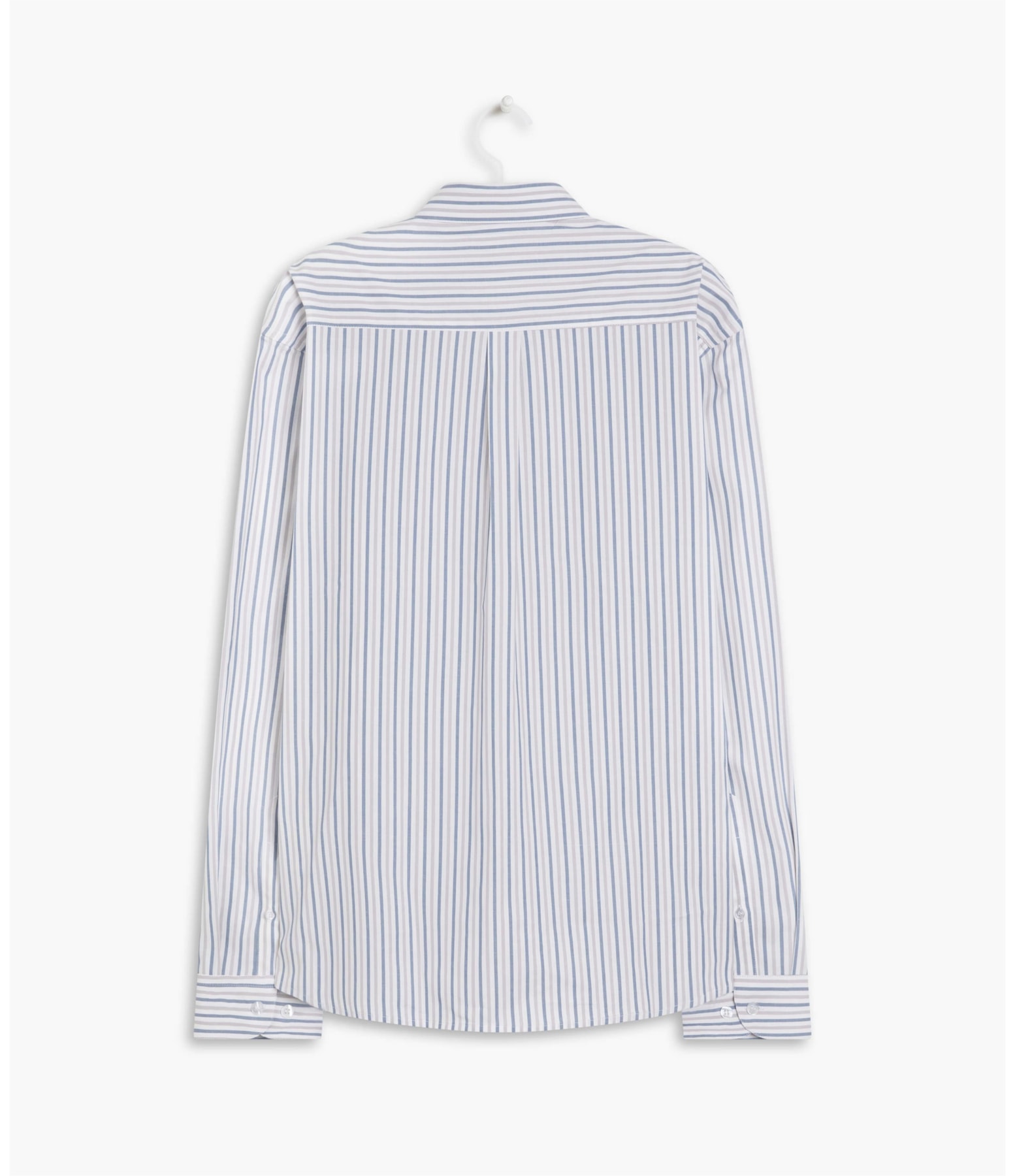 Camisa Tailoring Galles Ml Azul Pervante