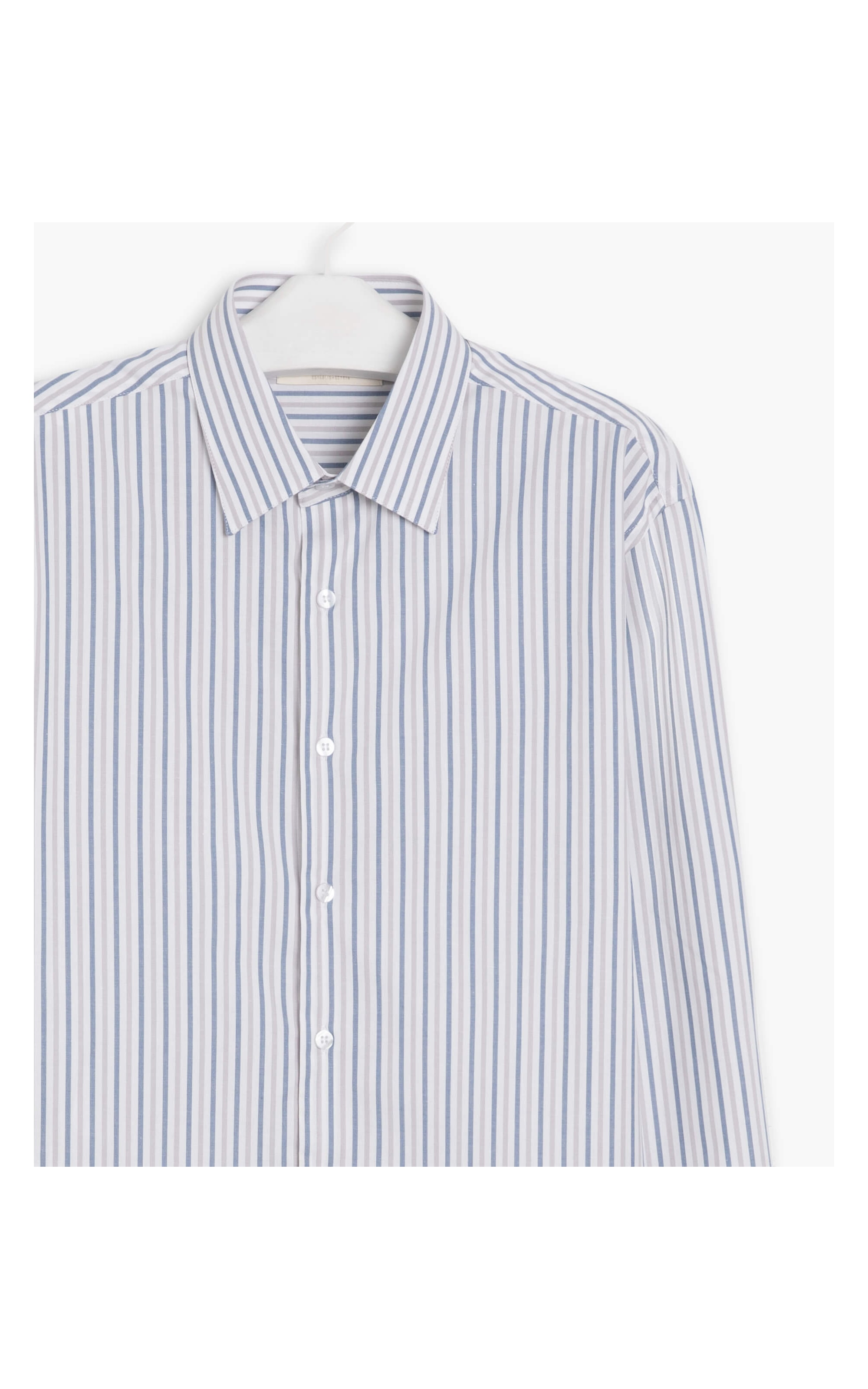 Camisa Tailoring Galles Ml Azul Pervante