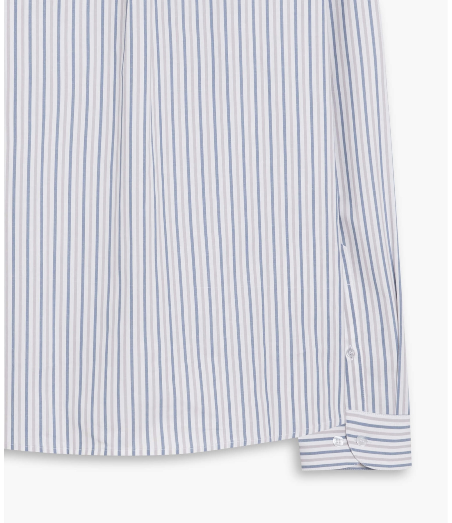 Camisa Tailoring Galles Ml Azul Pervante