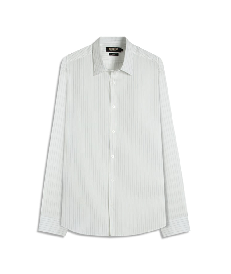 Camisa Tech Blend Andrey Ml Azul Pervante