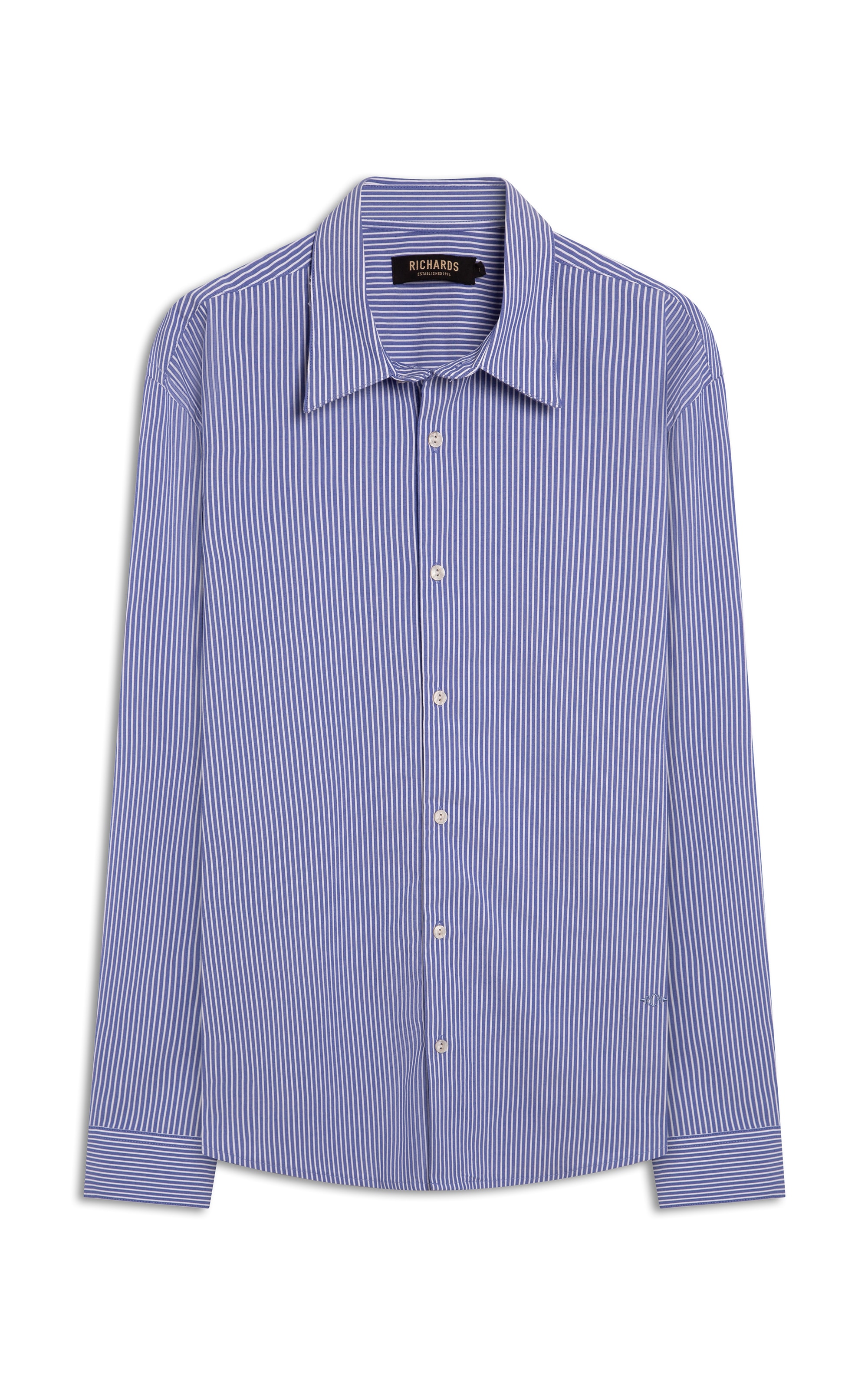 Camisa Tech Blend Bedford Azul Bic