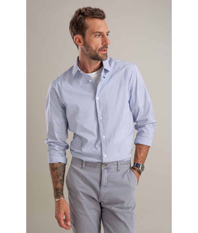 Camisa Tech Blend Bortoleto Ml Marinho