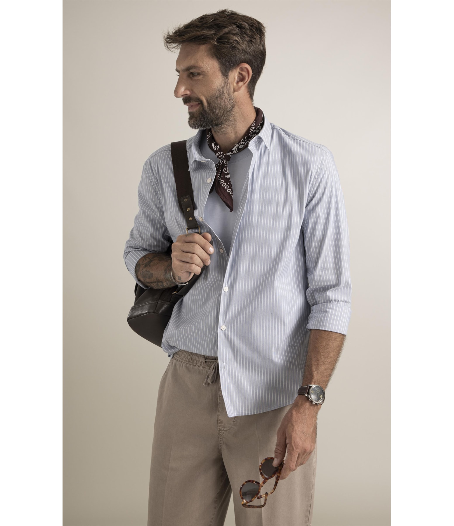 Camisa Tech Blend Cedro Azul Seco