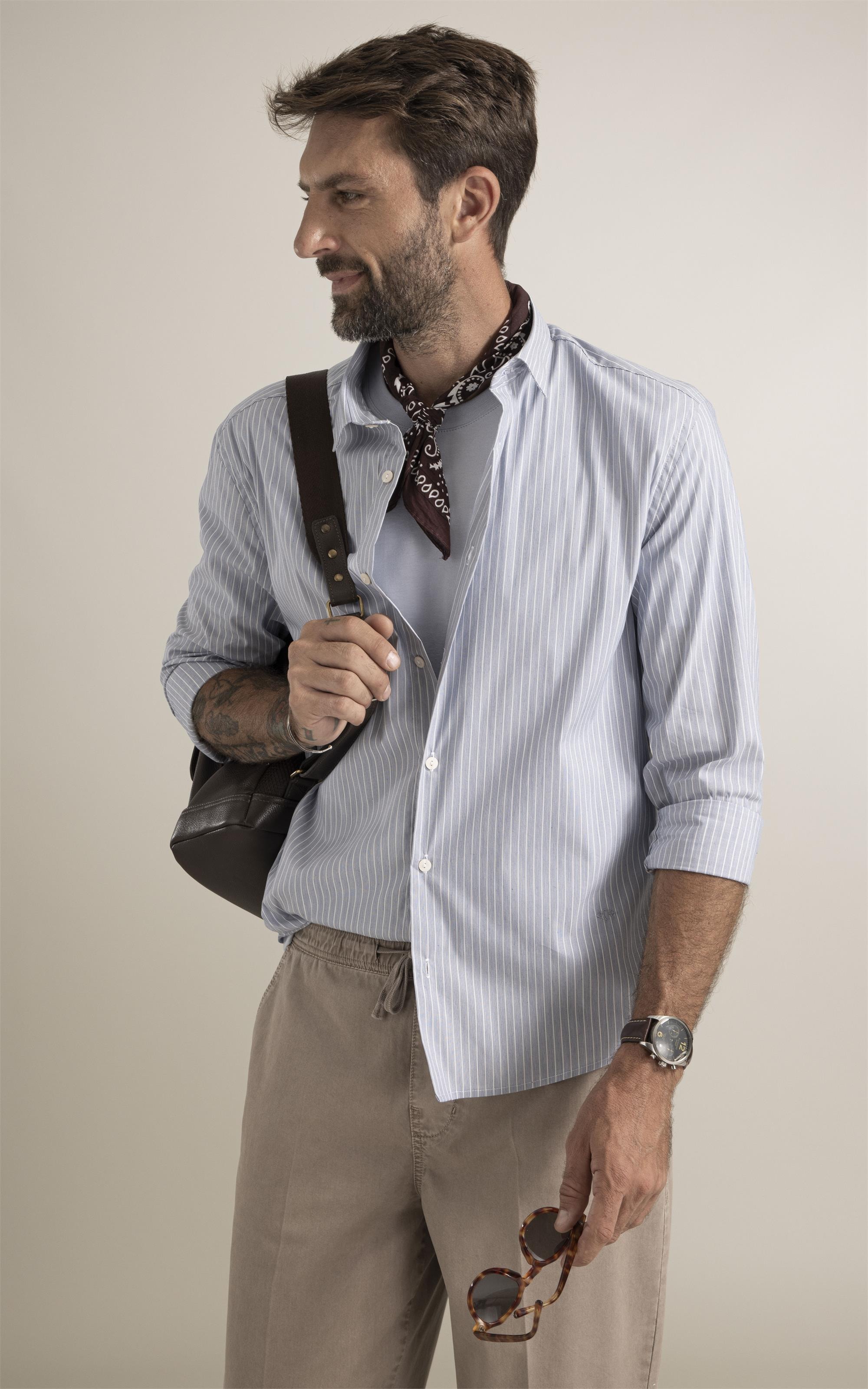 Camisa Tech Blend Cedro Azul Seco